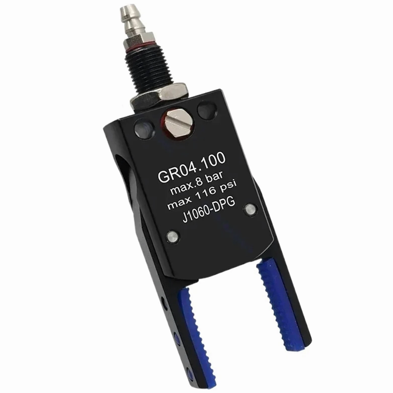 1 szt. MINI Równoległy szczypce pneumatyczne z gumą silikonową Akcesoria do wtryskarki MINI A Manipulator Clamp (MINI B)