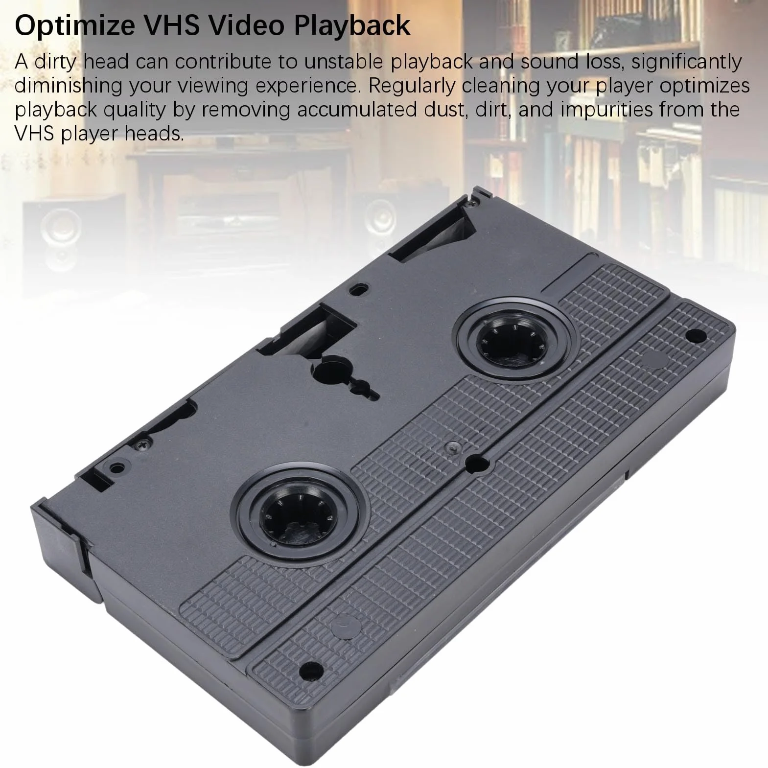 XUMIUZIY Maszynka do Czyszczenia Głowic VCR VHS Mokre Technologie Wielokrotnego Użytku