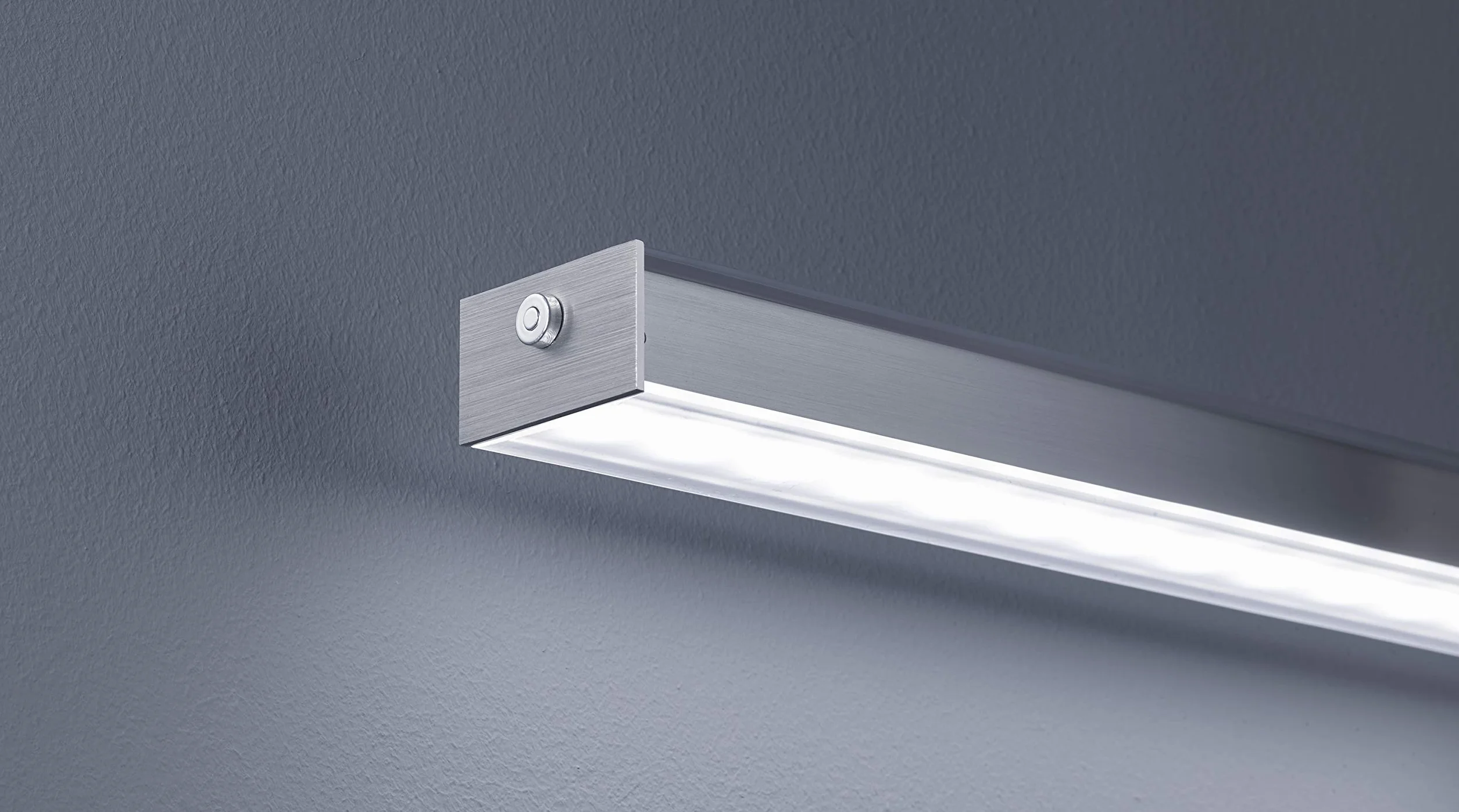 Fischer & Honsel Lampa wisząca 2 x LED 15 W nikiel matowy, ściemniana, biała