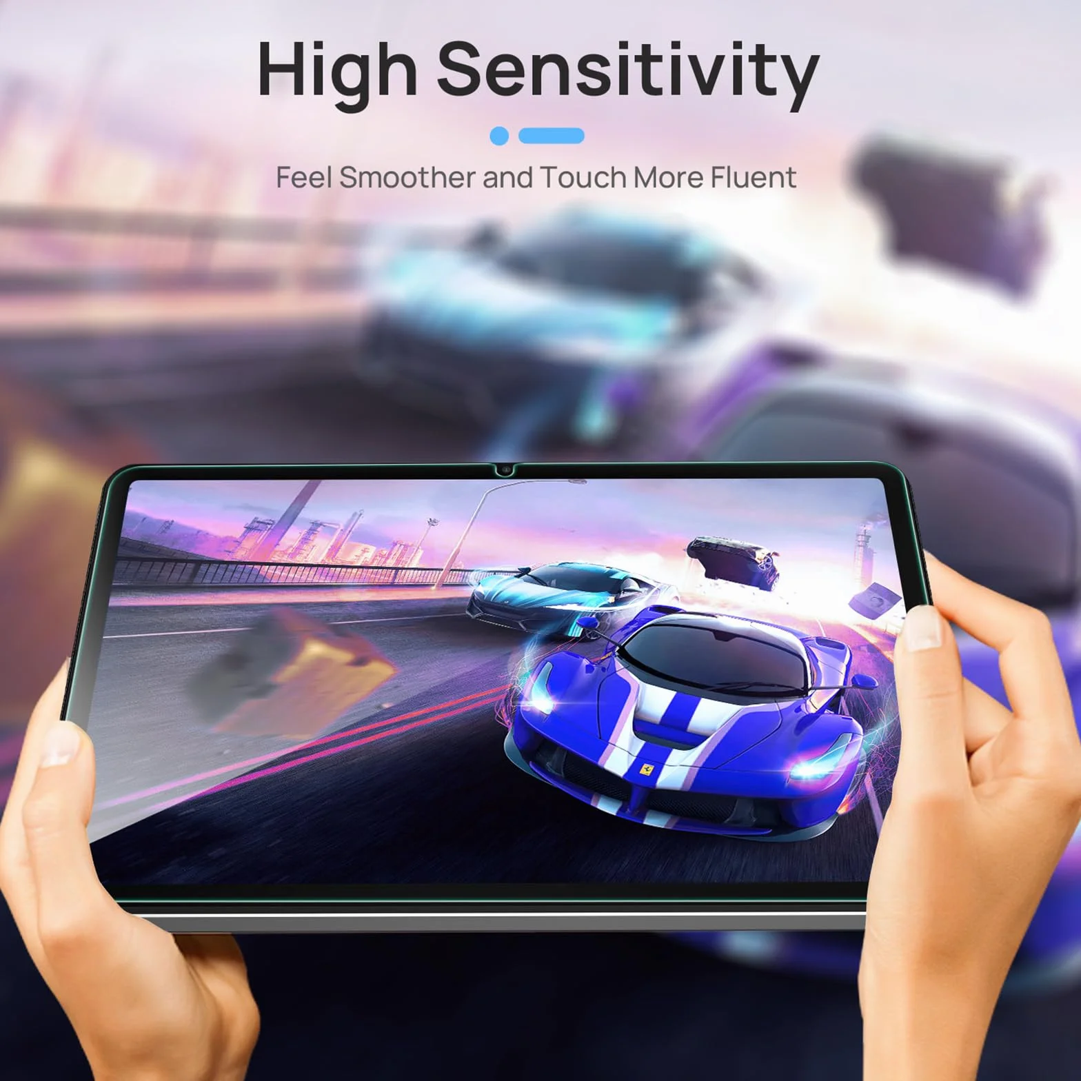 Gerutek Zestaw 2 ochraniaczy ekranu do Xiaomi Redmi Pad 2 Pro/Redmi Pad Pro/Xiaomi Poco Pad 12,1 cala 2024, twardość 9H, odporne na zarysowania, szkło hartowane HD, przezroczyste, odporne na