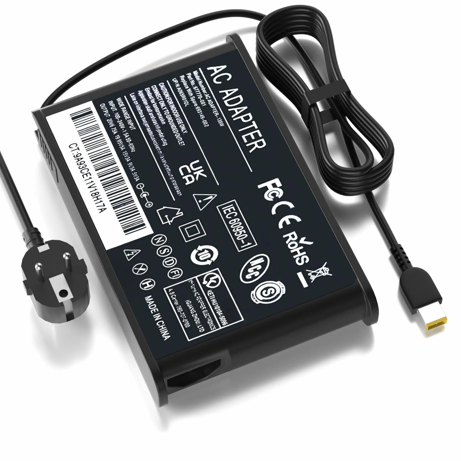 Ładowarka Lenovo Legion 230W 20V do laptopa ThinkPad P1 P73 P53 P72 P52 P71 P51 P70 P17 P16 P15 ThinkBook 16