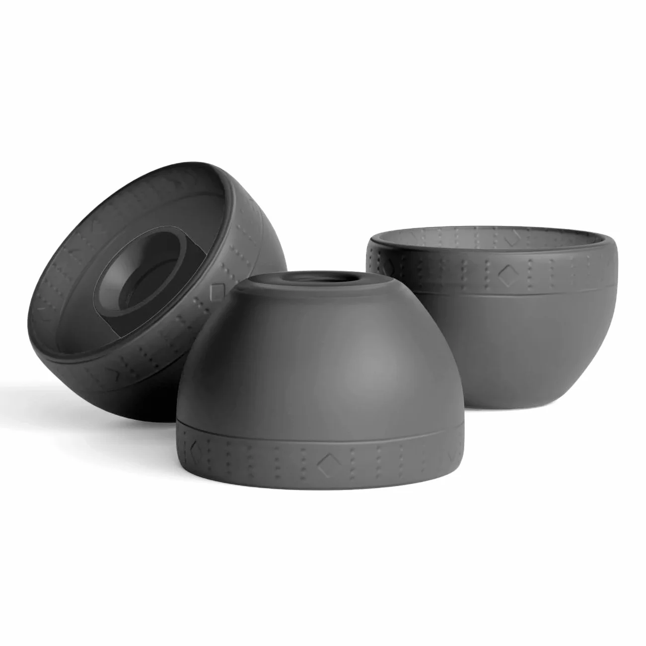 Okuli 12 x Silikonowe Końcówki Douszne Kompatybilny z Sony WF-C500 Słuchawki w Szary