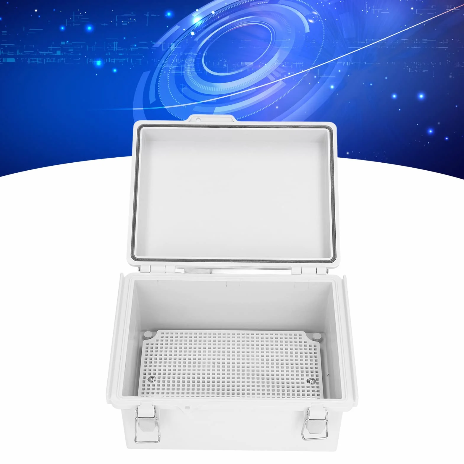 IP67 Wodoodporna Skrzynka Przyłączeniowa ABS DIY Obudowa Elektryczna do Wnętrz na Zewnątrz 220x170x110mm