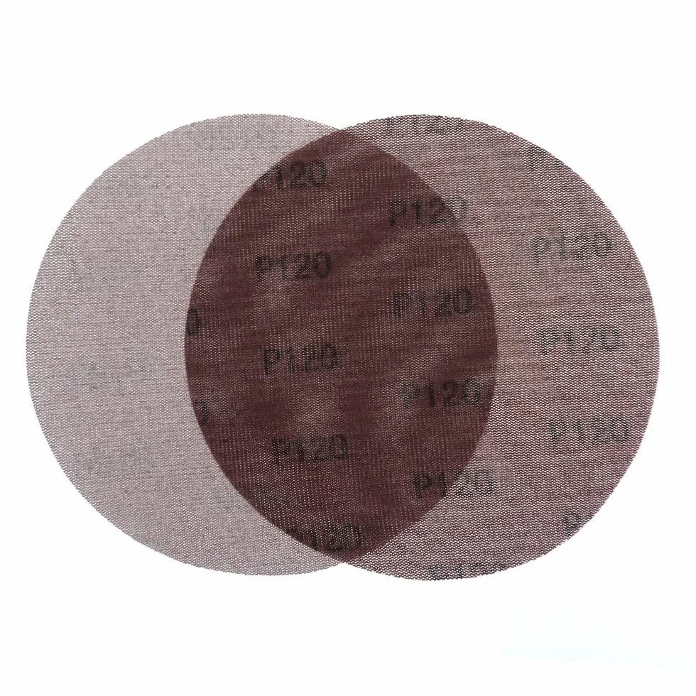 7-calowy 180 mm siatkowy materiał ścierny bezpyłowy Papier ścierny do szlifowania pętli na sucho zapobiegający blokowaniu się papieru ściernego 80 do 320 Grit (opakowanie 15), 80