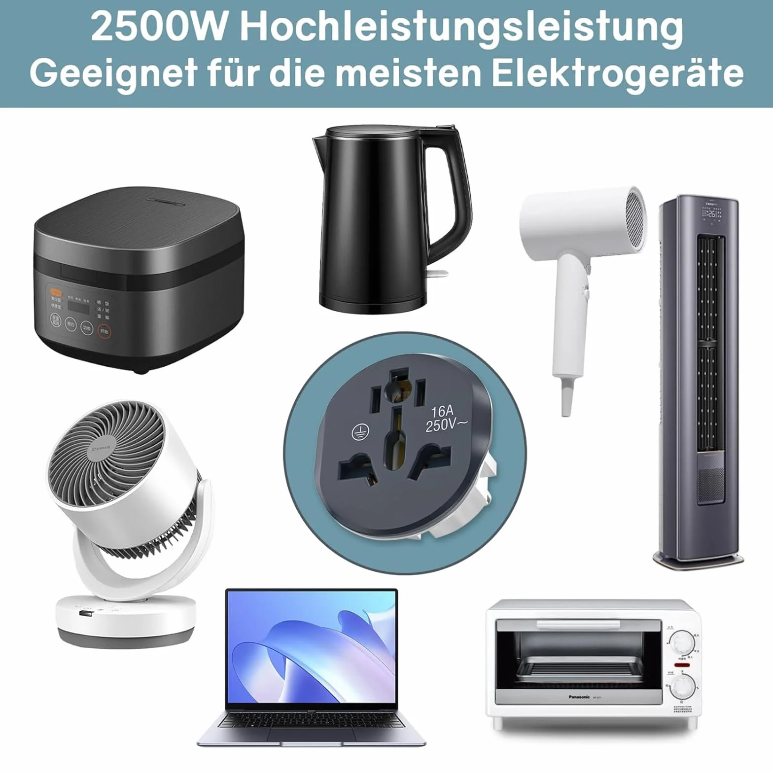 Uniwersalny adapter podróżny UK typu G do gniazdka Anglia Niemcy USA Szwajcaria Chiny 2 sztuki