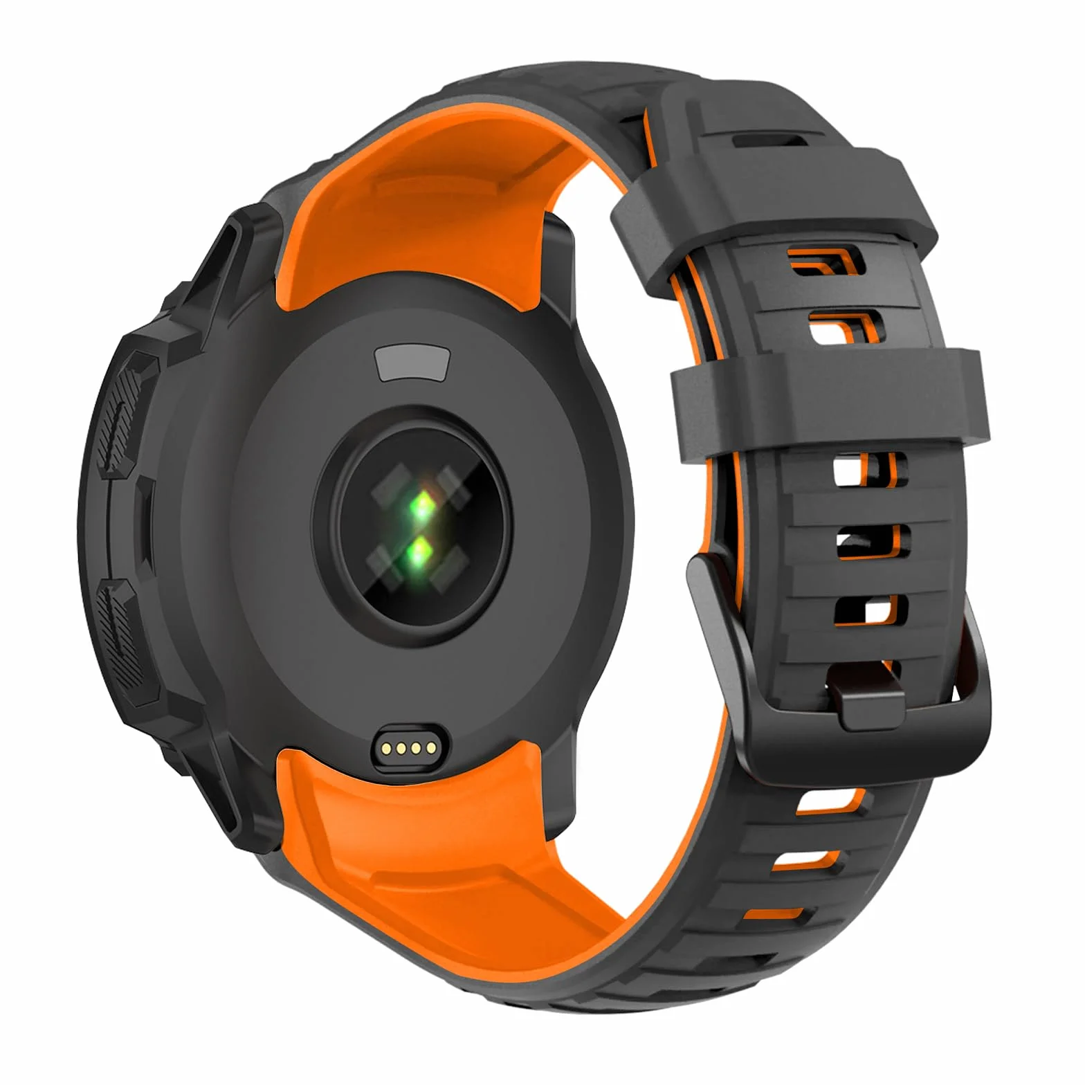 Sportowa silikonowa bransoletka kompatybilna z Garmin Instinct 2X Solar, pasek zapasowy do zegarka, kompatybilny z Garmin Instinct 2X Solar