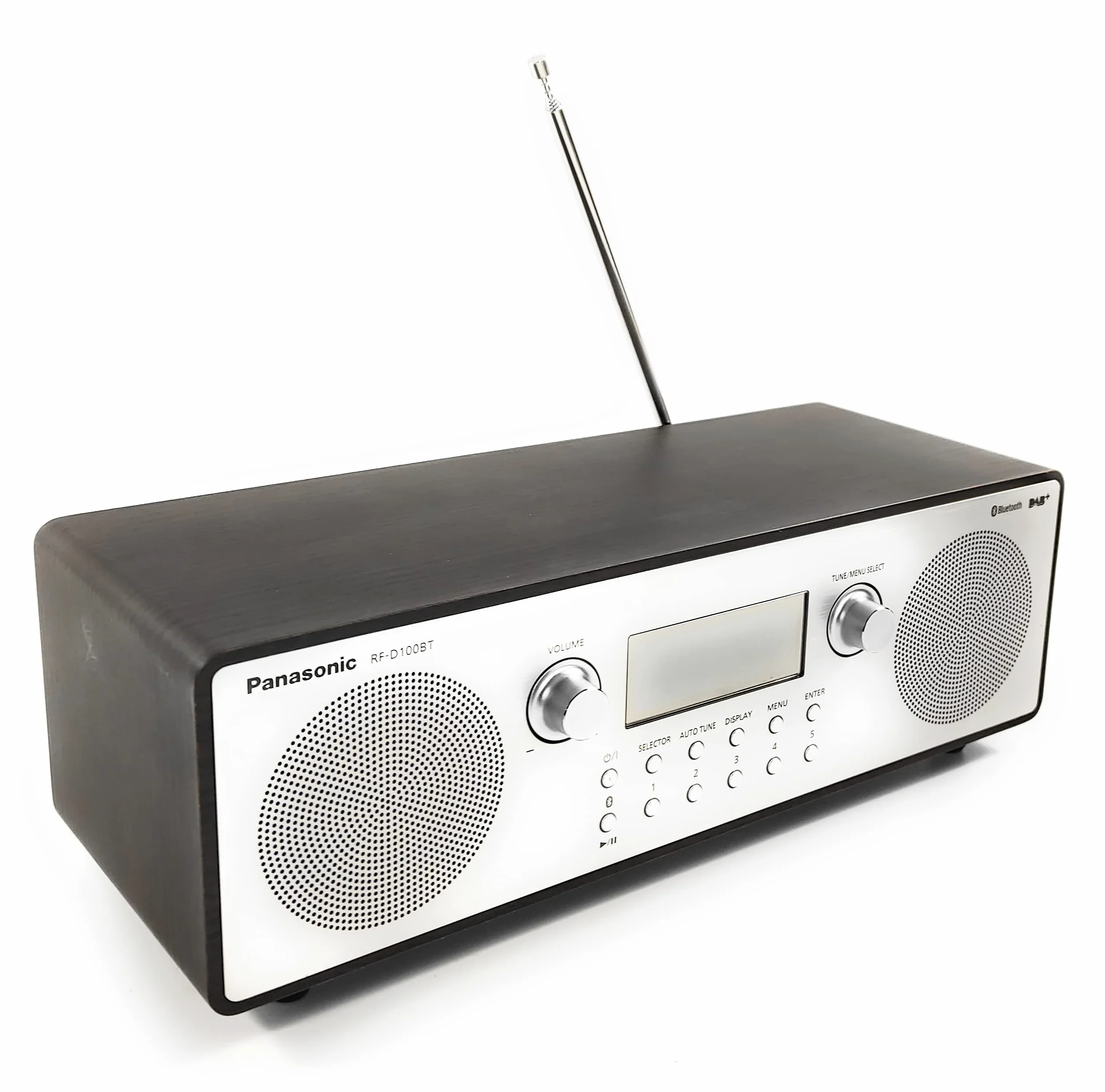 Panasonic RF -D100BTEGT Radio, Brązowy/Srebrny