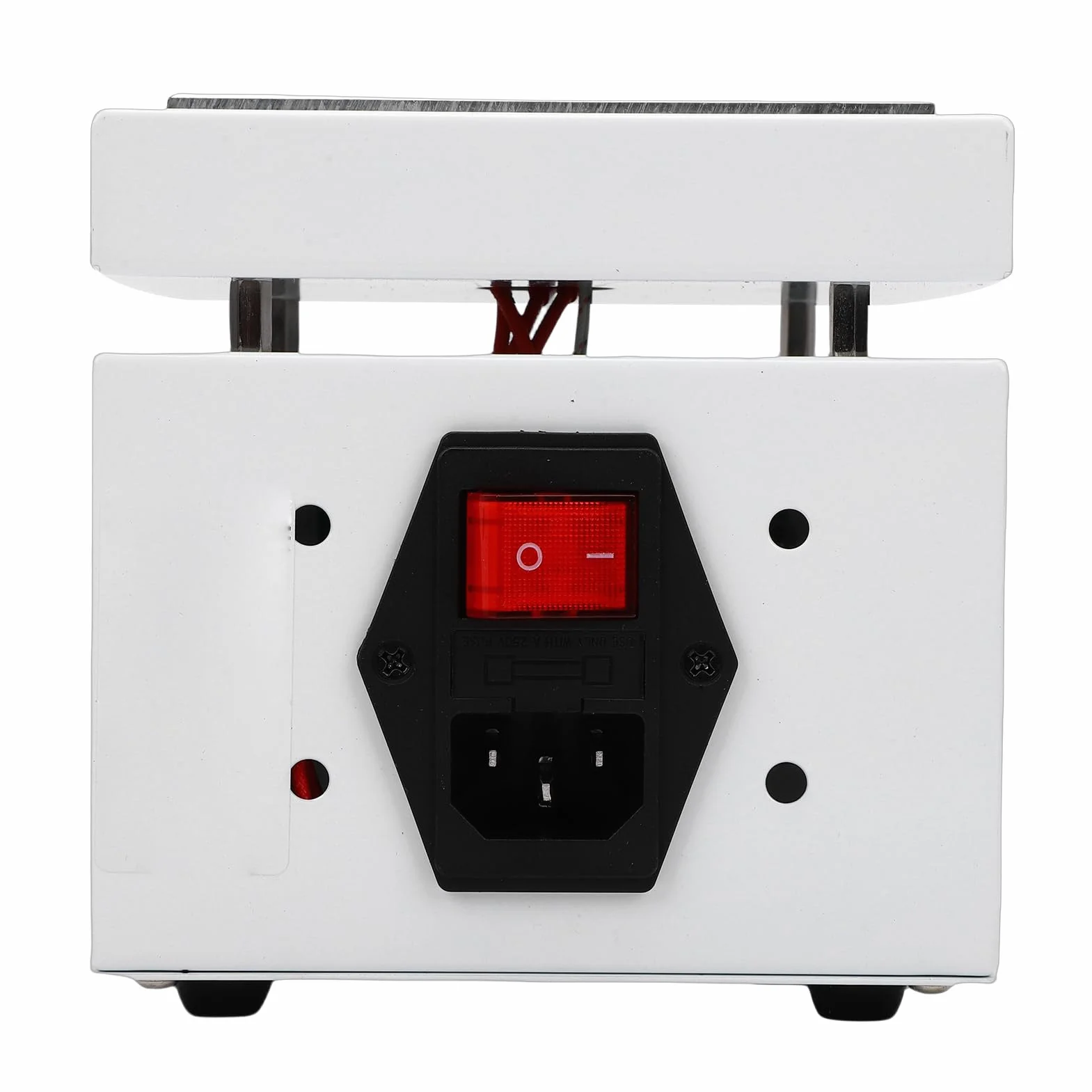 Ejoyous Płyta lutownicza, 100 x 100 mm, elektryczna stacja podgrzewająca, 350 W, przemysłowa stacja lutownicza, laboratorium, elektronika, prace przemysłowe (wtyczka EU)