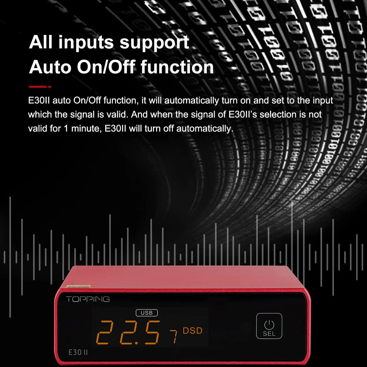 Topping E30II DAC USB Hi-Res (czarny)
