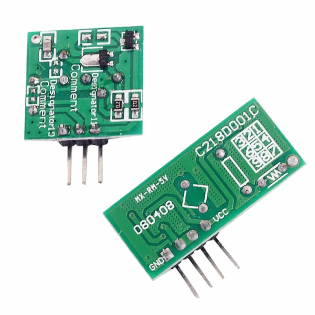DollaTek Bezprzewodowy Moduł Nadawczy i Odbiornika 433Mhz RF do Arduino Raspberry Pi MCU
