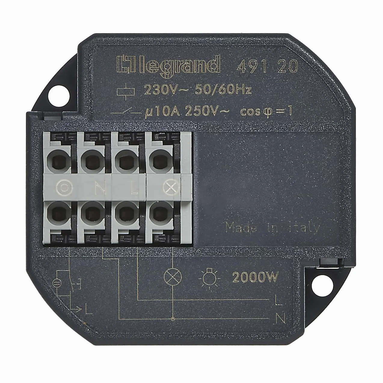 Legrand LEG93005 przełącznik udarowy, 230 V, 10 amperów