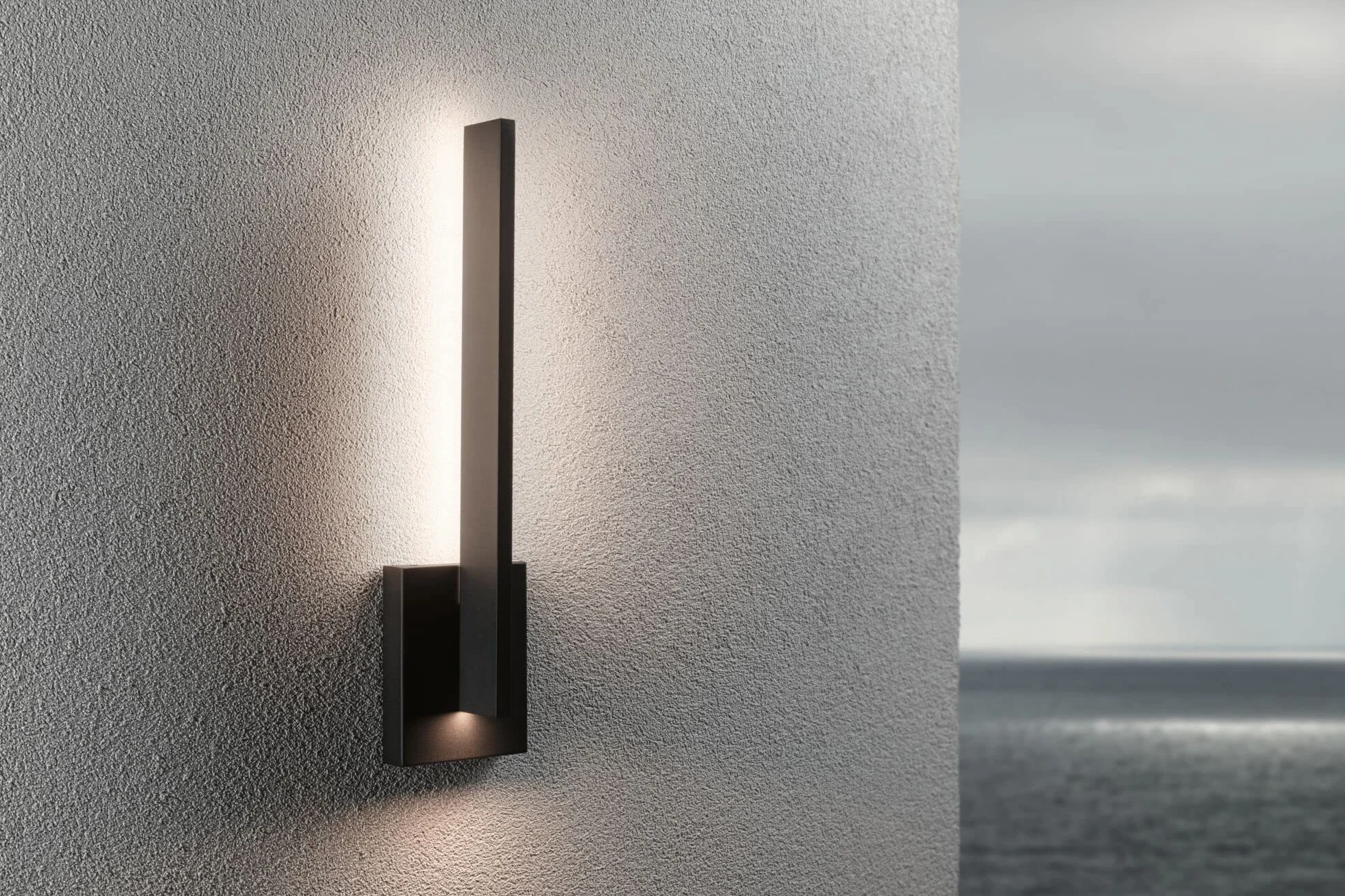 Paulmann 94786 LED oprawa na ścianę zewnętrzną Levka IP44 13,5W 1500lm 485mm możliwość ściemniania antracyt aluminium 3000K – ciepłobiały