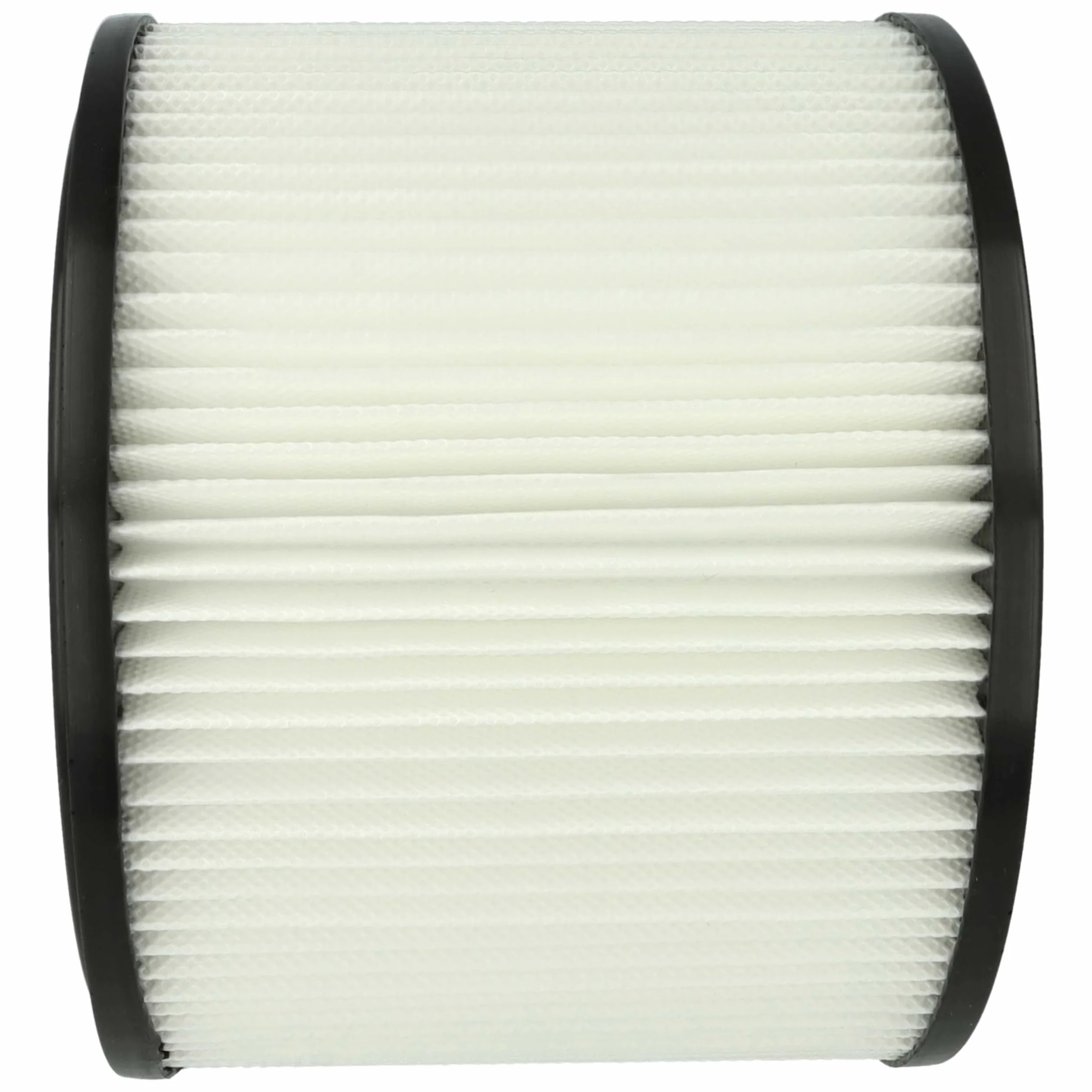 vhbw 8 x element filtrujący kompatybilny z odkurzaczem Husqvarna WDC 325L, WDC 220 - filtr drobnego kurzu, papier/guma