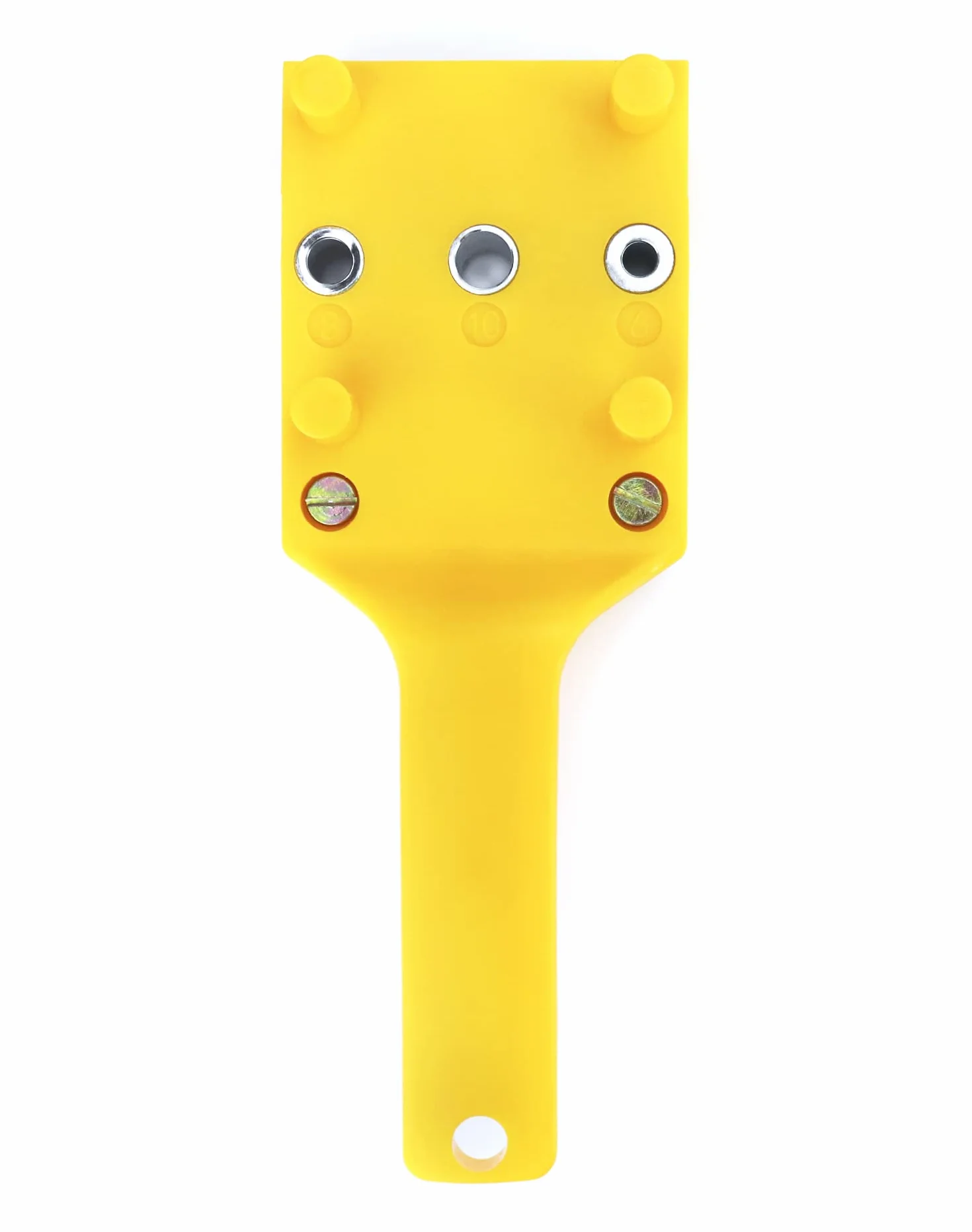QWORK 44 częściowy szablon do wiercenia w drewnie, zestaw szablonów do wiercenia, szablon do wiercenia z regulacją, odpowiedni do kołków drewnianych Ø 6/8/10 mm