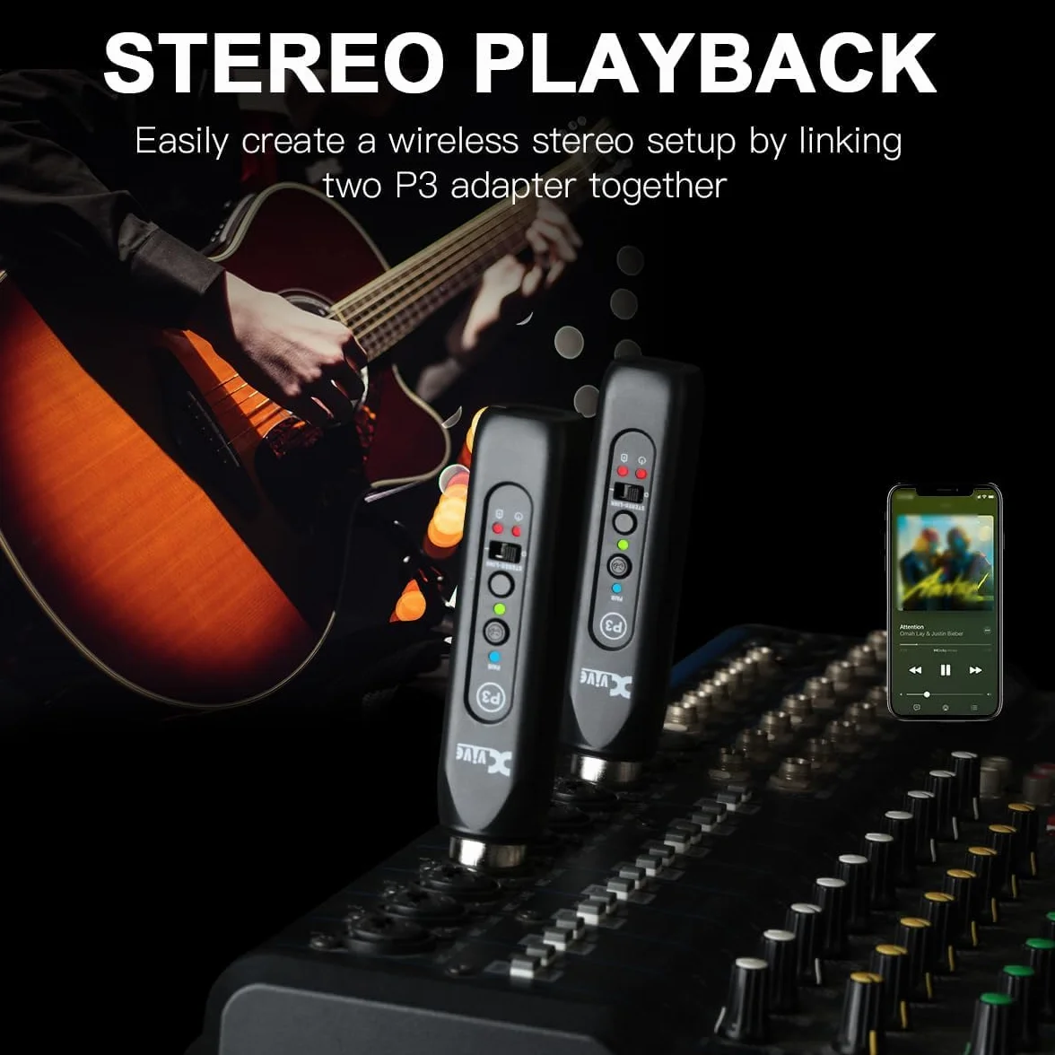 XVive Odbiornik audio Bluetooth P3