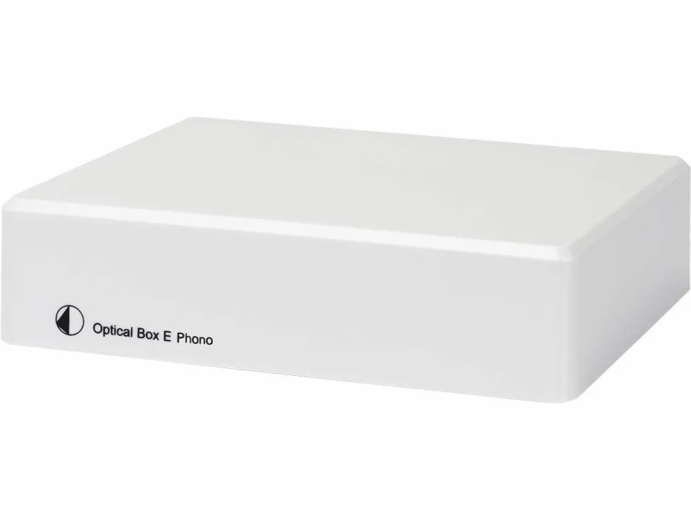 Project Optical Box E Phono (White) A/D In Phono/Line Out Line/Optical