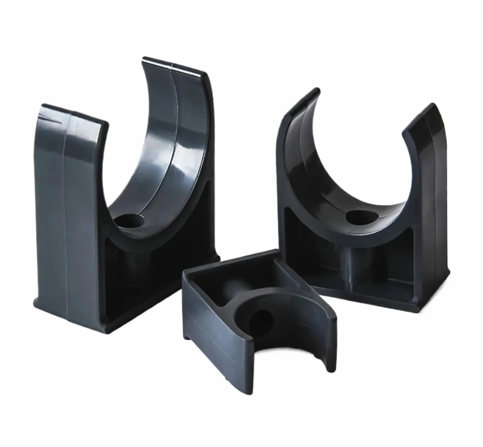 1~5 sztuk obejma rurowa pcv złącza nawadnianie ogrodu akwarium podlewanie Adapter armatura typ U złącze mocujące ID 20~110mm(90mm,5Pcs)