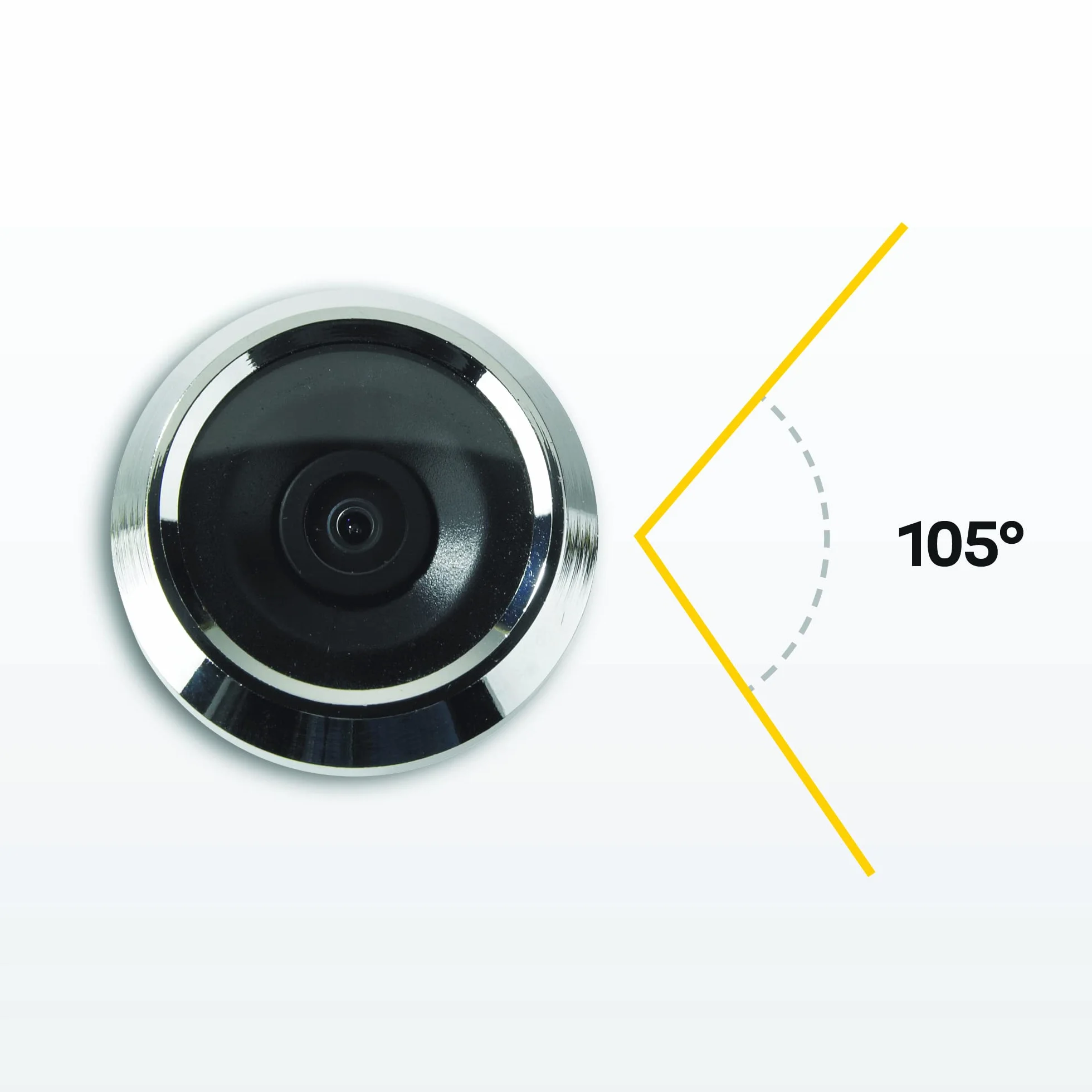 Yale 45-0500-1432-00-0201 Mirilla Peephole, złoty, Unico