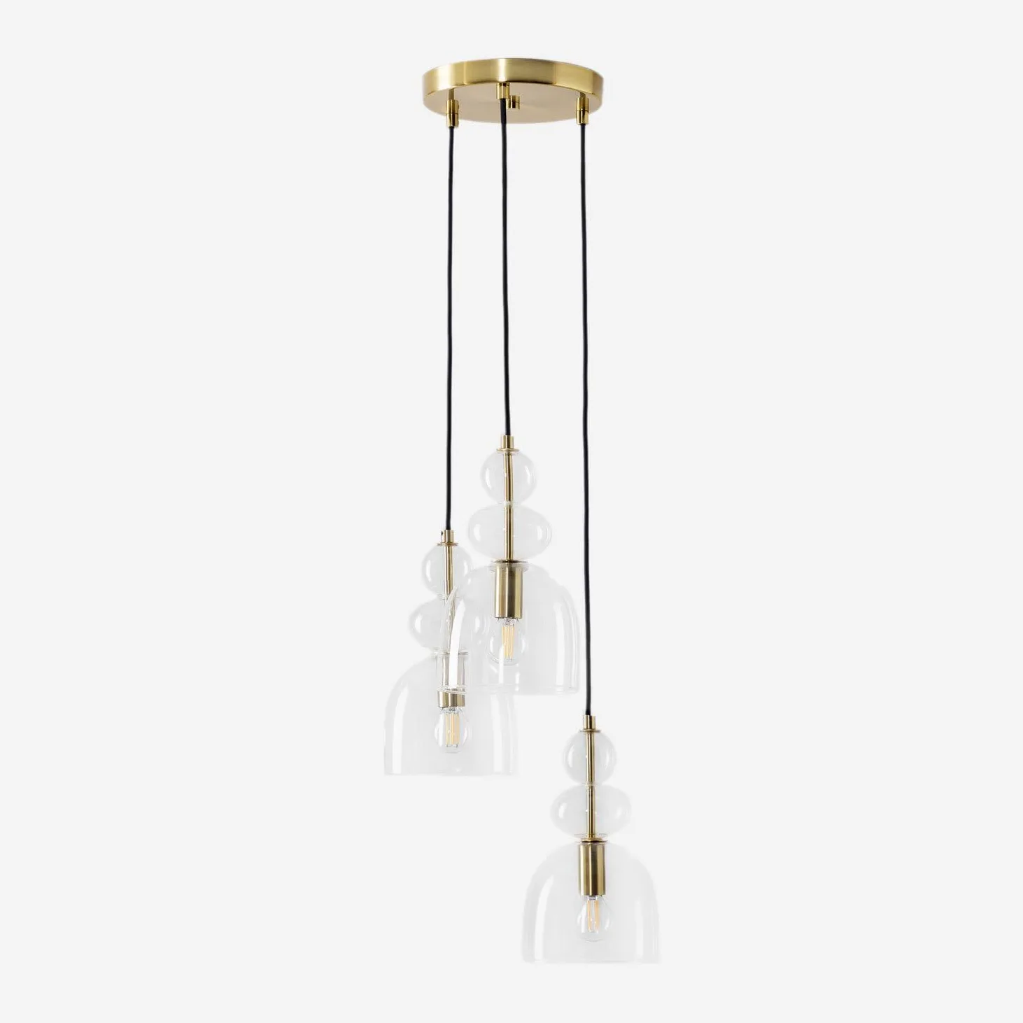 SKLUM Lampa sufitowa z 3 punktami świetlnymi Bezany
