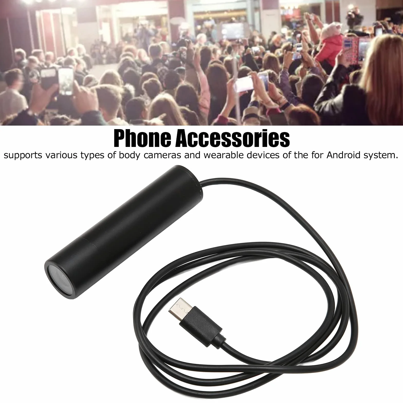Zewnętrzna Kamera 1080P OTG USB Typu C Moduł Kamery Mini Komputerowa Obsługa UVC dla Android