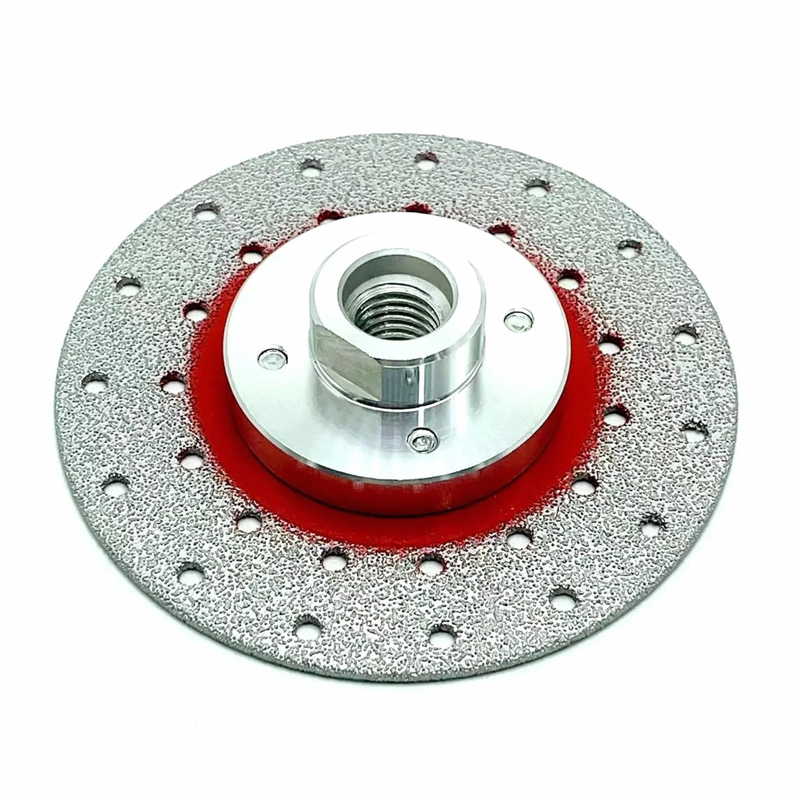 Tarcze tnące M14 Lutowana próżniowo diamentowa tarcza szlifierska do szlifierki kątowej Tarcza tnąca do marmuru, betonu, płytek ceramicznych(125mm)