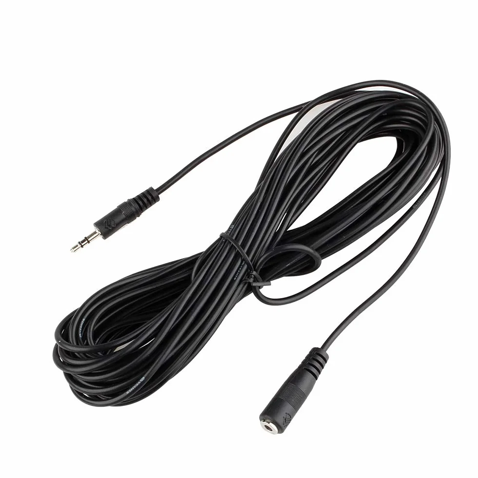Przedłużacz Kabla Kabel Przedłużający 10M 32Ft 3.5Mm Wzmacniacz Podczerwieni Ir Rozszerzenie Gniazda dla o Kabel do Odbiornika Ir