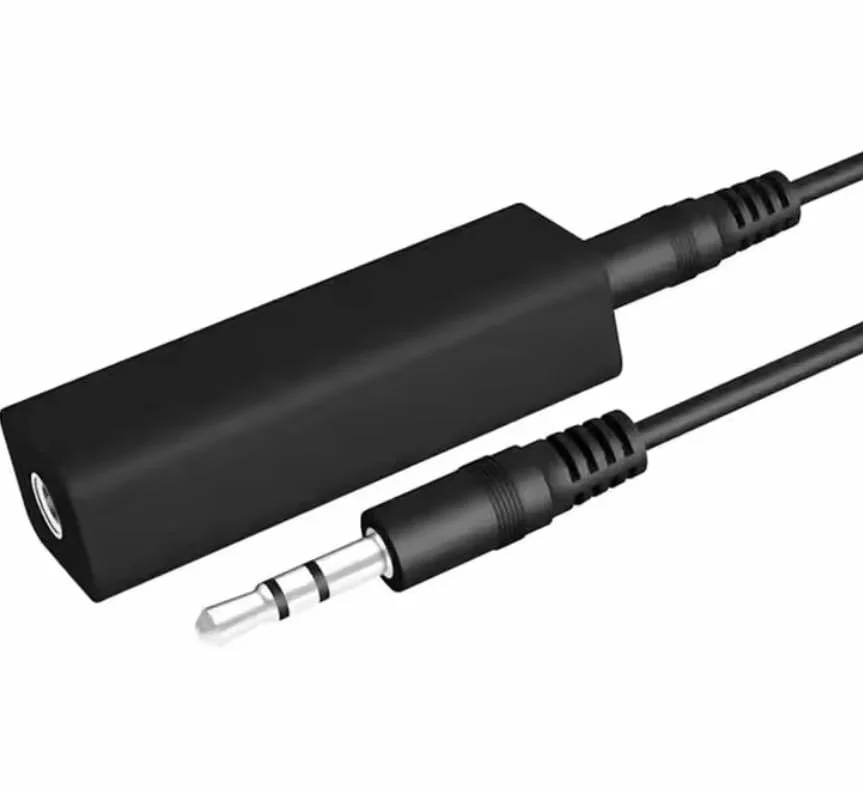 Izolator pętli masowej Filtr szumów z kablem 3,5mm do systemu audio samochodowego