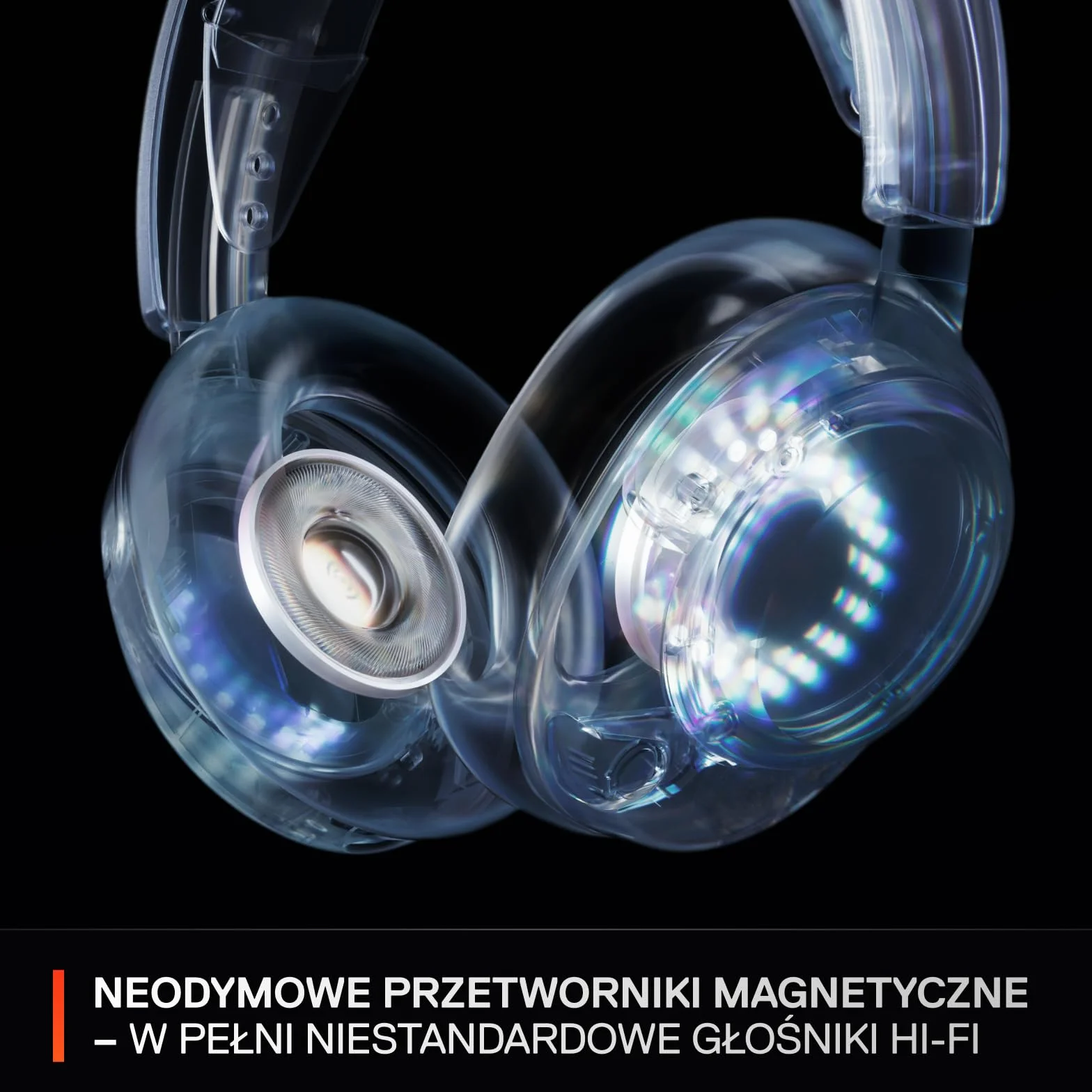 SteelSeries Arctis Nova 5 Słuchawki bezprzewodowe do gier 2,4 GHz BT 60h baterii