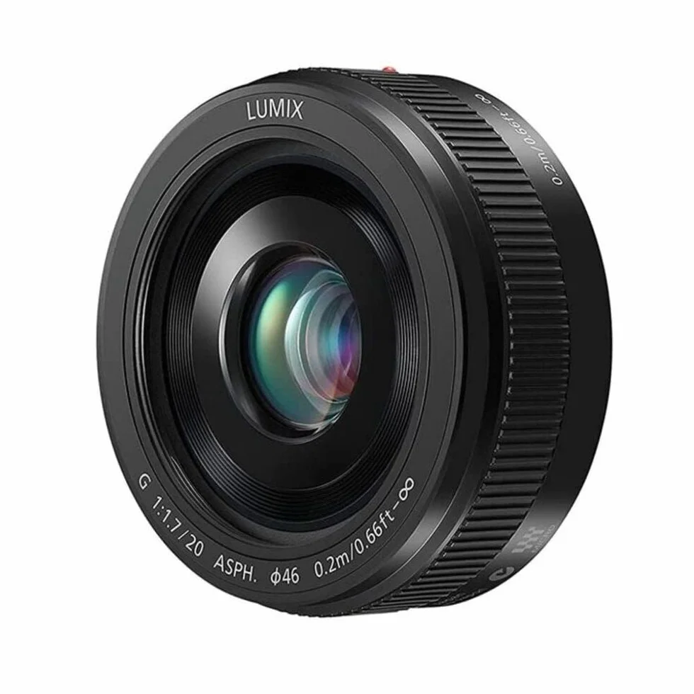 Panasonic LUMIX G H-H020 stałoogniskowy obiektyw szerokokątny 20mm F1.7 micro 4/3 czarny