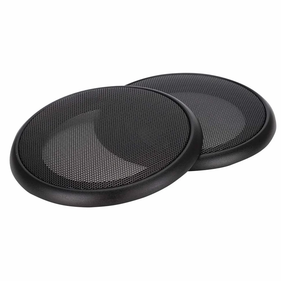 Osłony głośników 4-calowe metalowe grille subwoofera czarne