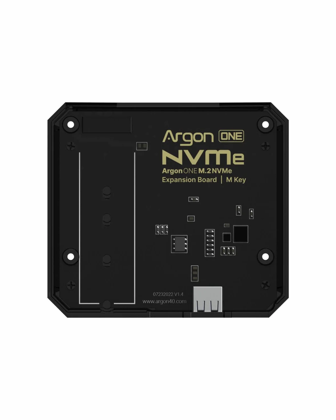 Argon ONE M.2 NVME płytka rozszerzeń do Raspberry Pi 4, M-Key NVME SSD, kompatybilna z Argon ONE V2