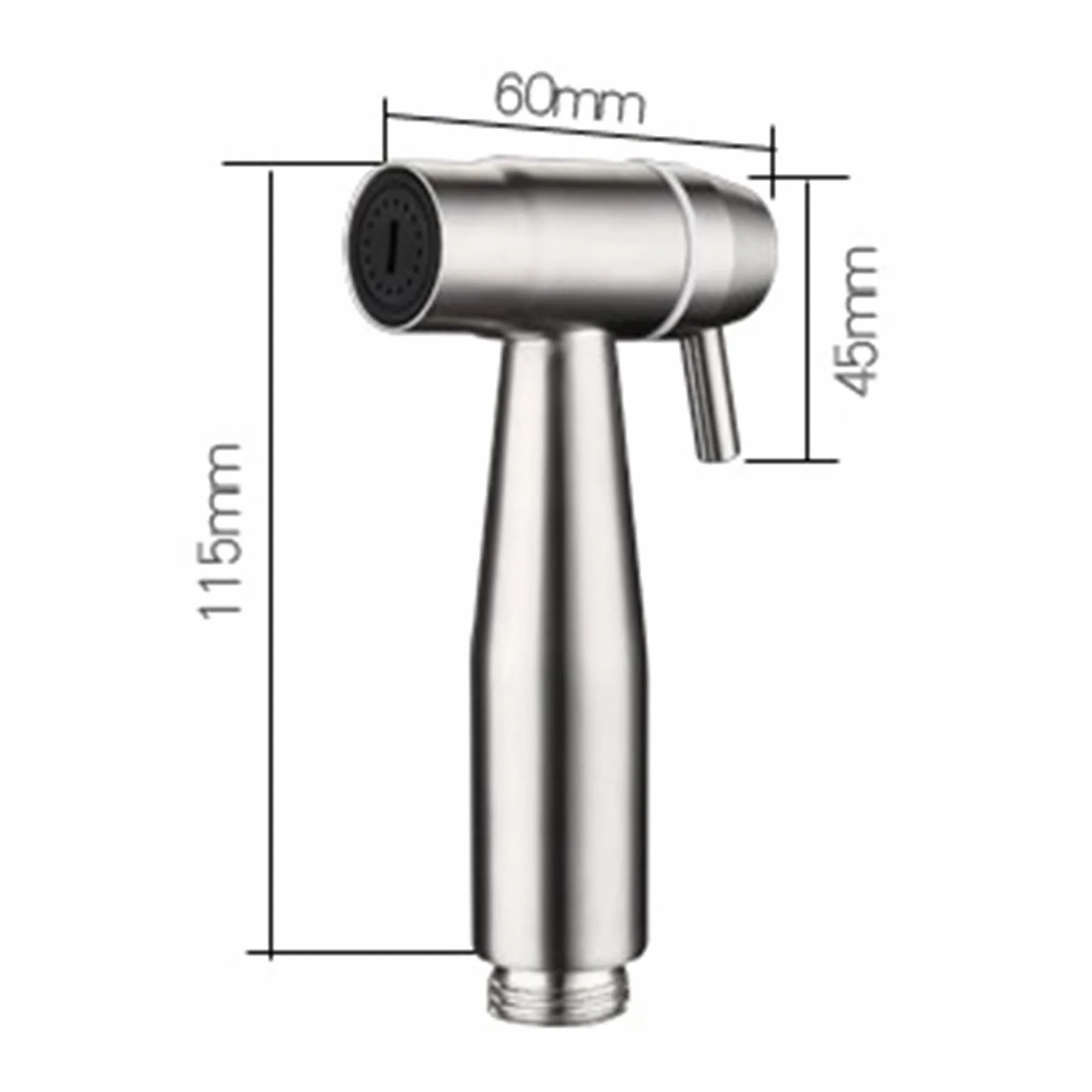 Ręczny opryskiwacz bidetowy do toalety, bidet do toalety, ręczny bidet ze stali nierdzewnej, dysza prysznicowa, pistolet natryskowy, dysza, prysznic oszczędzający wodę