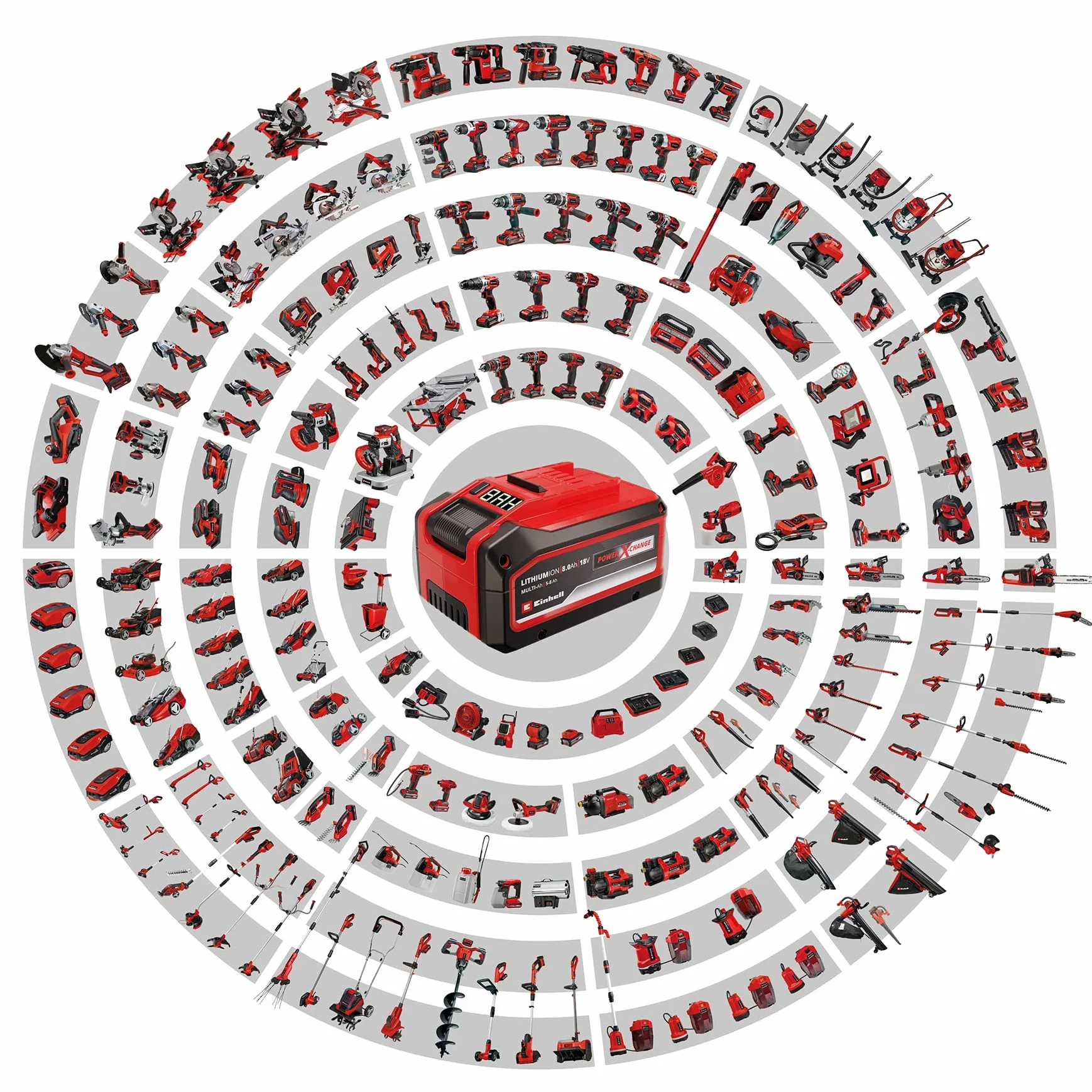 Einhell Professional TP-MX 18-2 Li BL Solo Power X-Change bateria mieszająca (2-biegowy napęd, bezszczotkowy, maks. 720 min-1, w zestawie mieszadło Ø 120 mm, bez baterii)