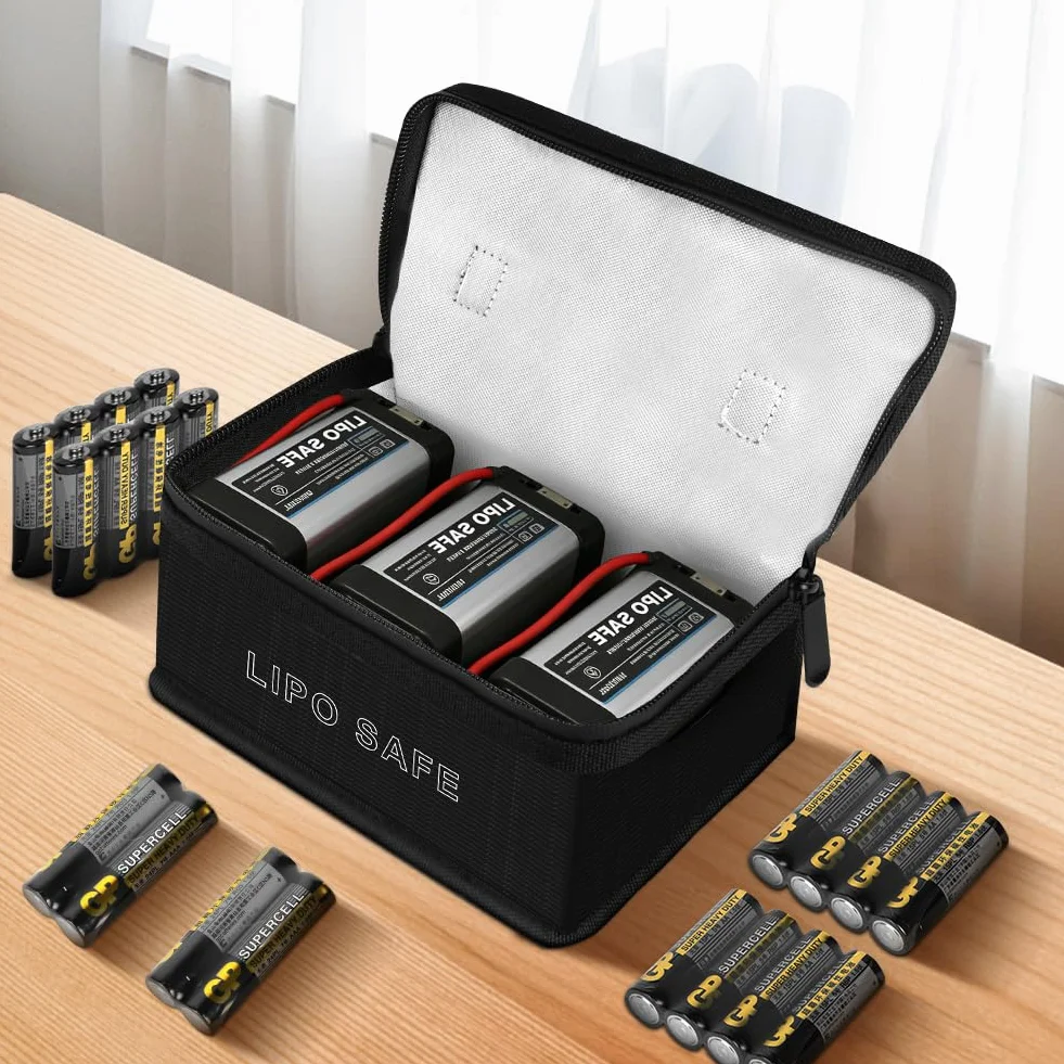 Vicloon ognioodporna torba na baterie Lipo 2 szt. LiPo Guard