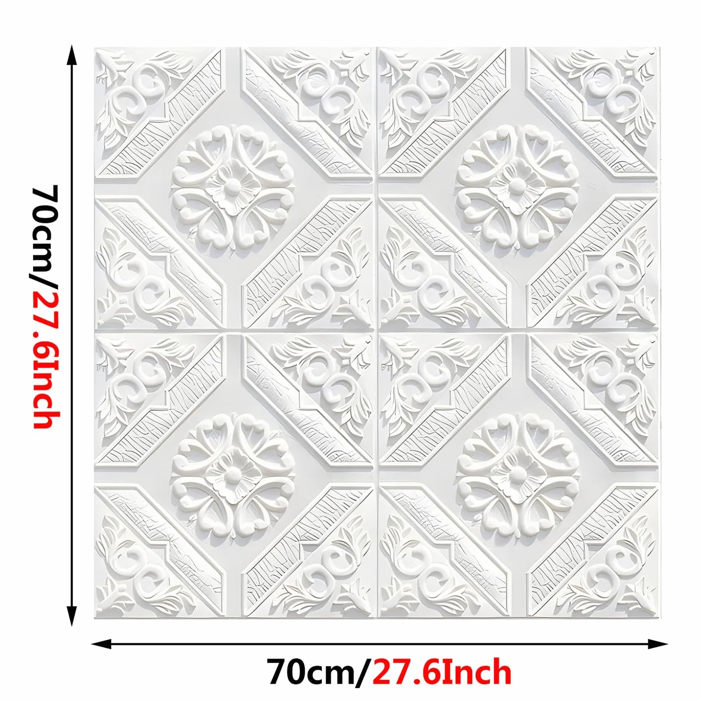 Płytki ścienne 3D piankowe naklejki DIY wodoodporne - tapeta z cegły pokrycie do kuchni, łazienki, salonu