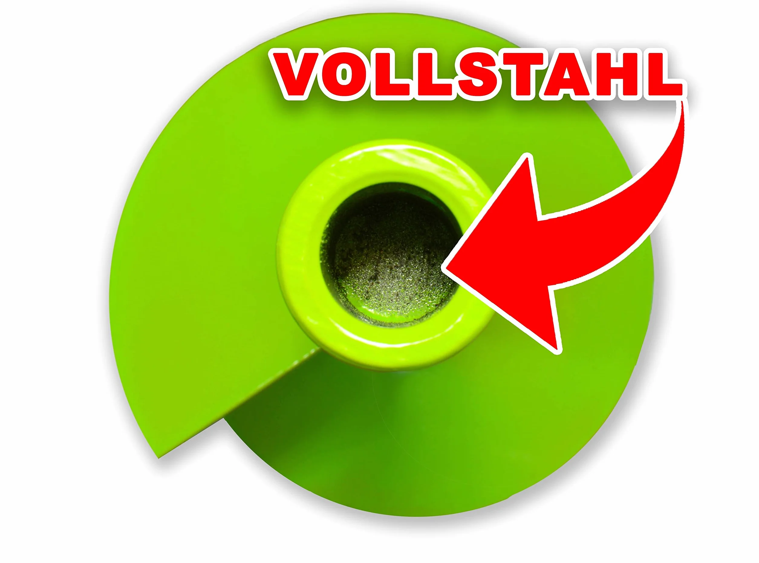 WERHE świder ziemny Ø 40 mm, lita stal, adapter SDS Plus | precyzyjny grot, do lekkich do gleb średniozwartych, wysoka trwałość, odporność na pęknięcia, do wiertarki odpowiedni