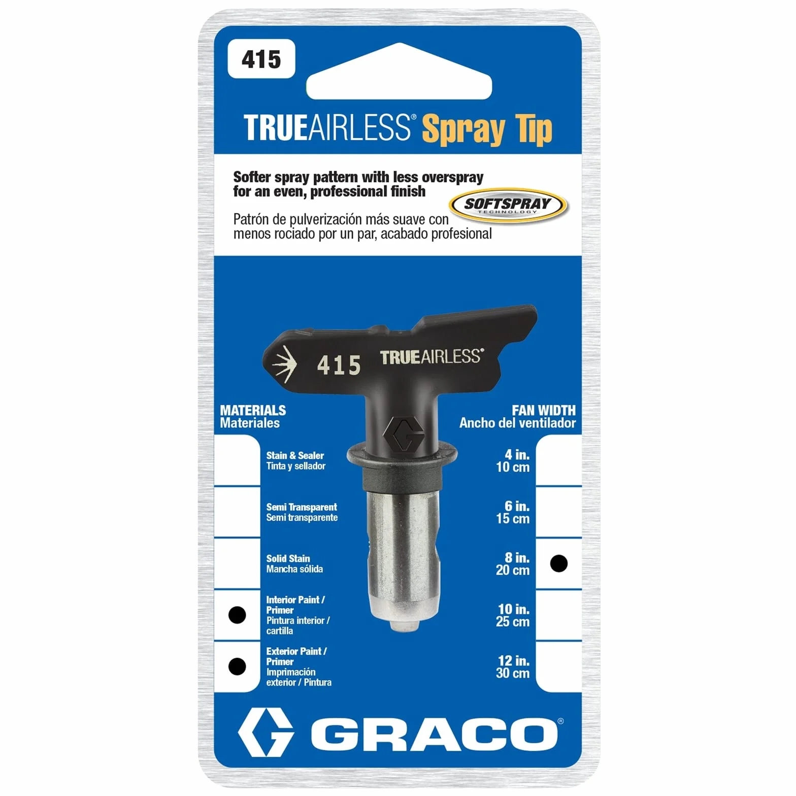 Graco TRA415 Dysza natryskowa TrueAirless 415 – do Magnum A20, A30, A45, A60, A80, A100, ProS19, ProS21