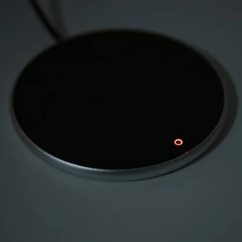 Przenośny Podgrzewacz do Napojów Stała Temperatura USB Srebrny Ø 10,3 cm