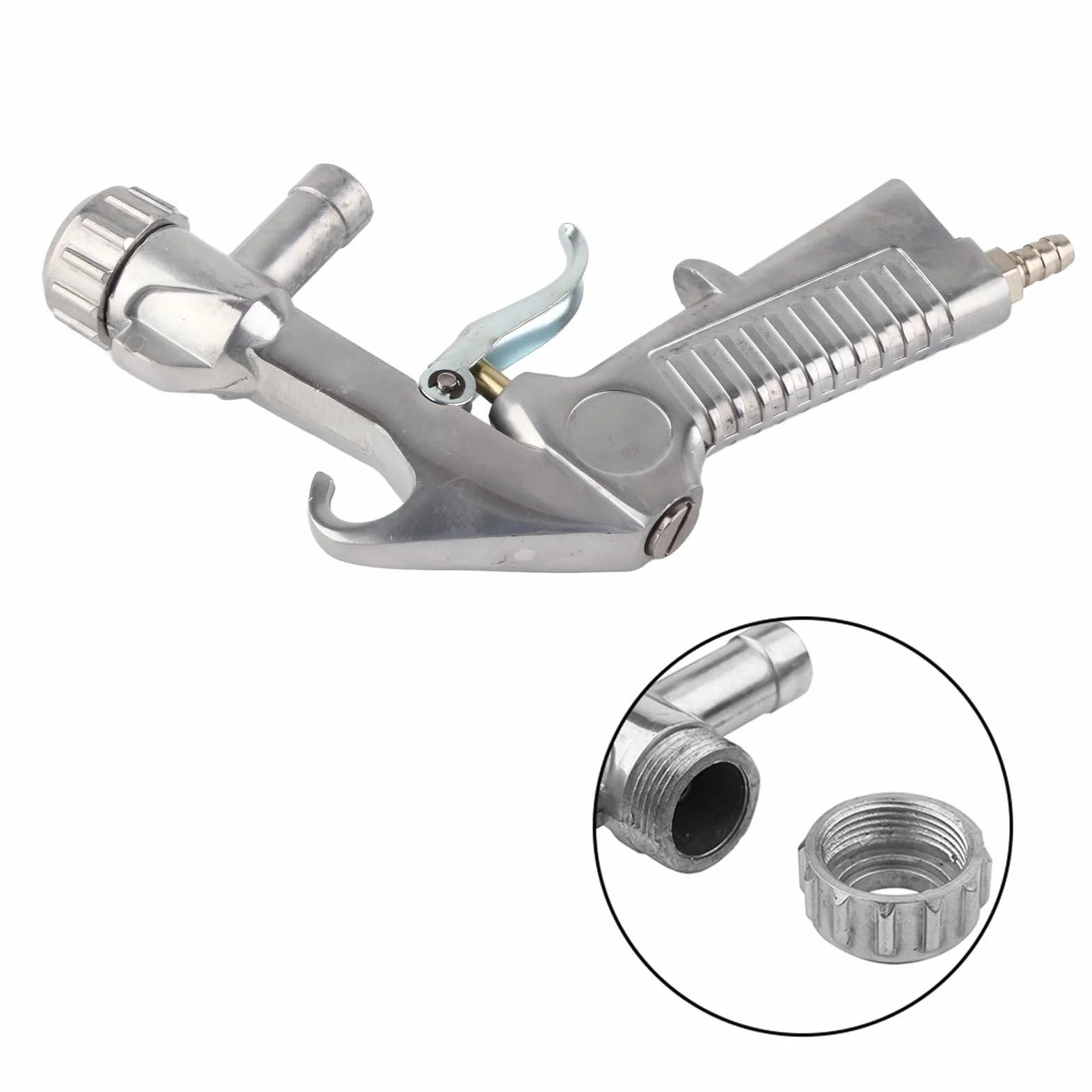 Pistolet do piaskowania z 4 dyszami ceramicznymi, wydajne piaskowanie, usuwanie rdzy, piaskowanie