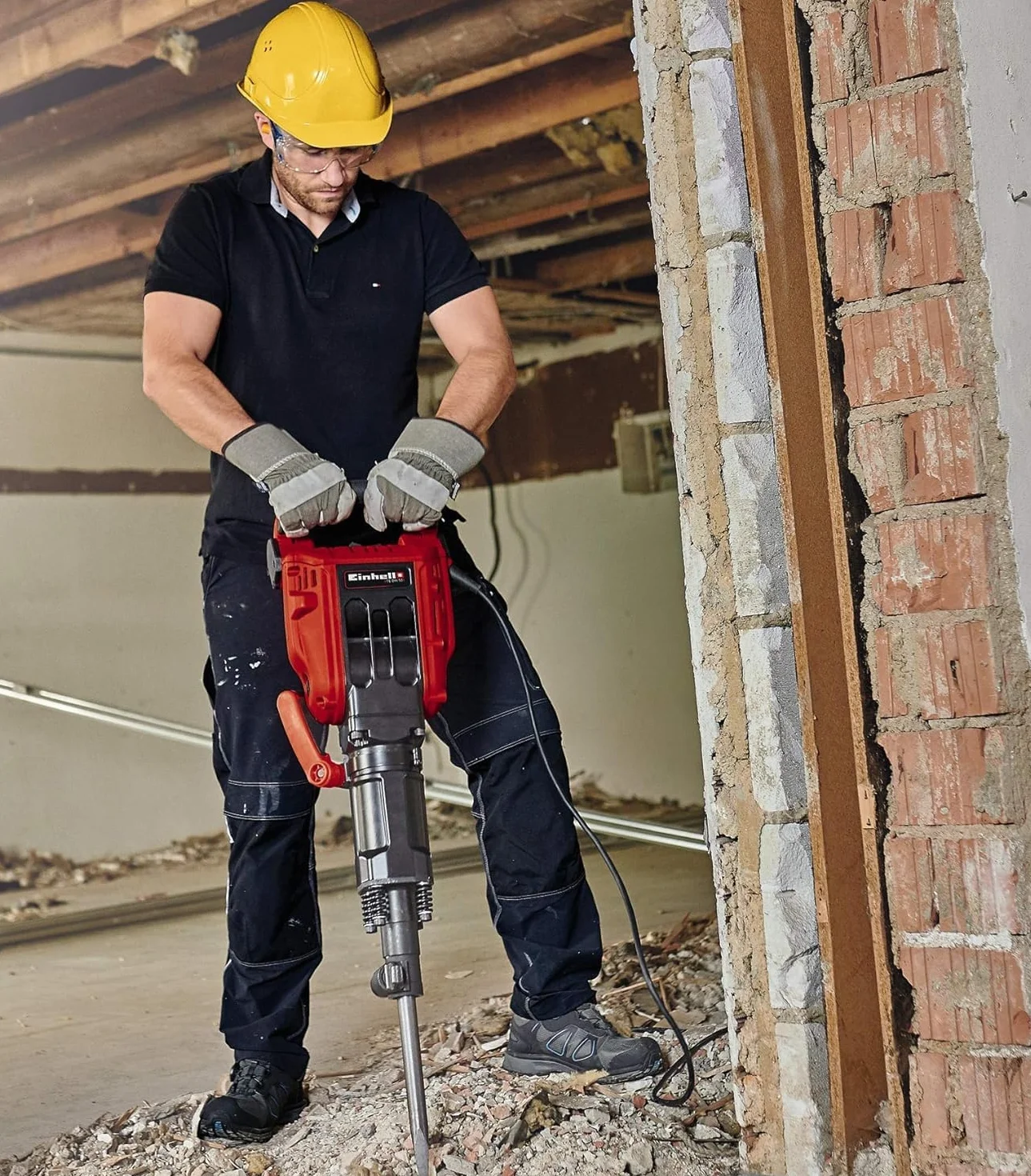 Einhell Te-Dh 50 Młot Udarowy, Czerwony/Czarny, 1700 W