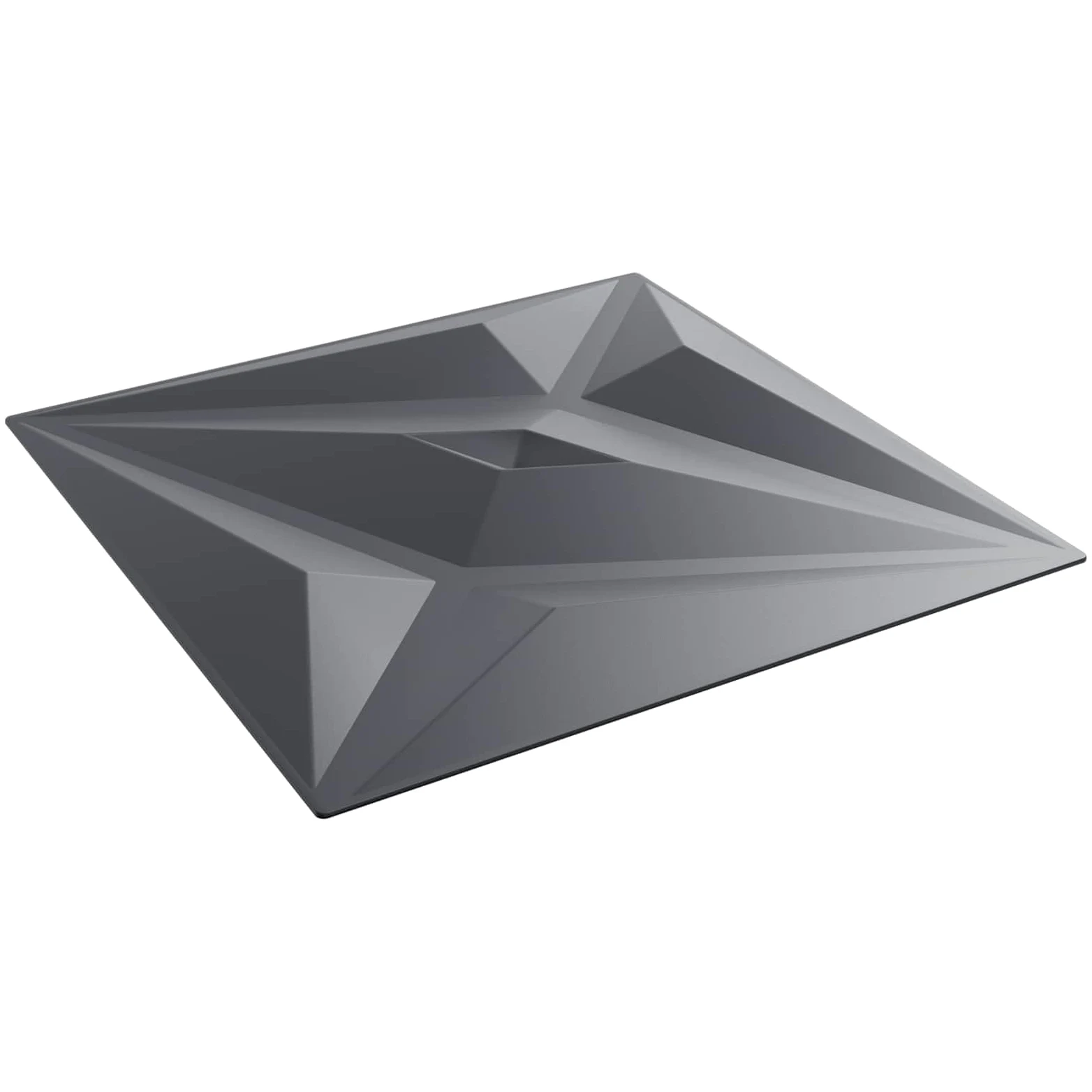 Panele ścienne w kształcie gwiazdy, szare, 24 sztuki, 50 x 50 cm, pianka XPS, okładzina ścienna 3D, do ściany wewnętrznej, sufitu, salonu, korytarza, łatwe do montażu, docinanie DIY