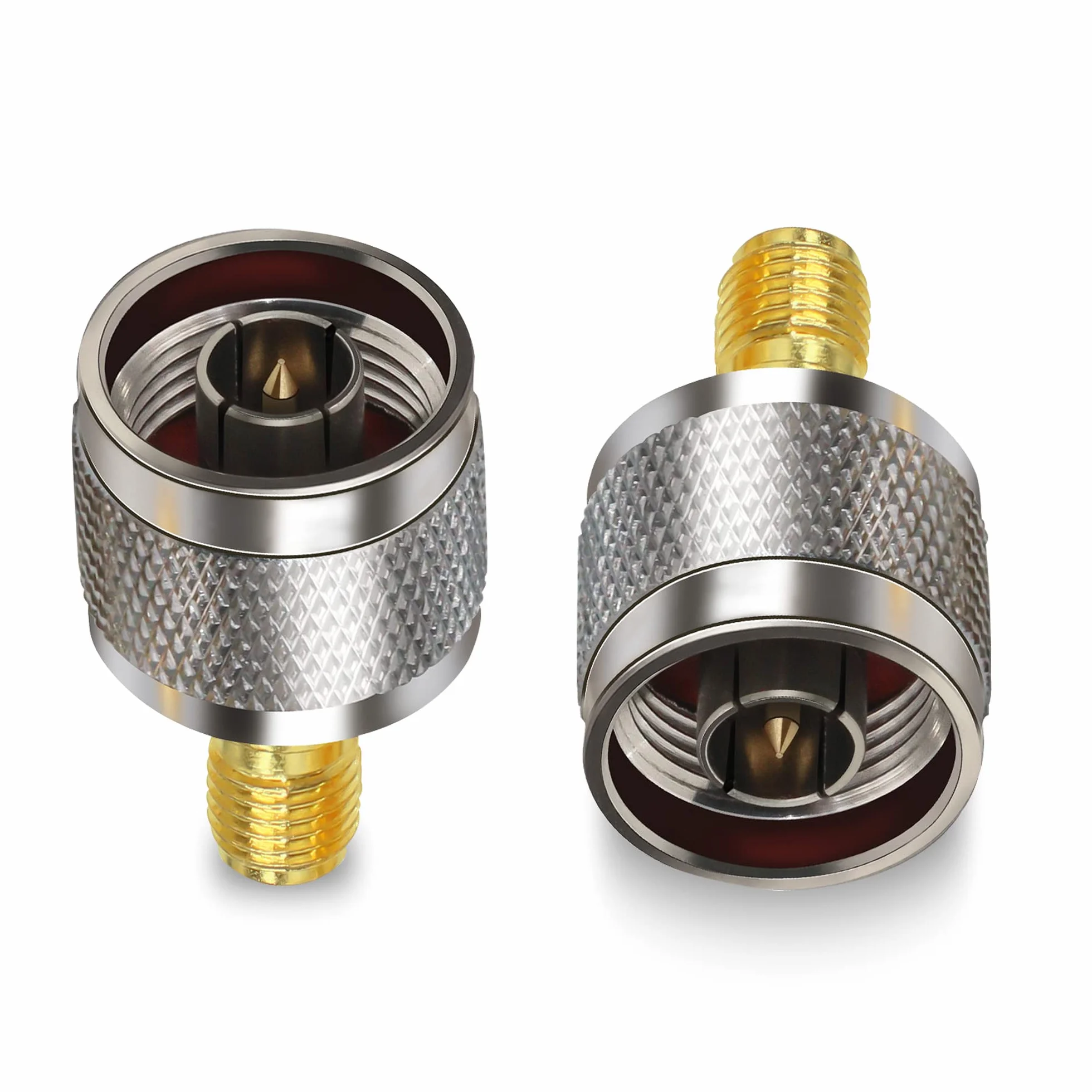 SMA Buchse auf N Stecker RF Koax Adapter für WiFi Antennenverlängerungskabel 2 St