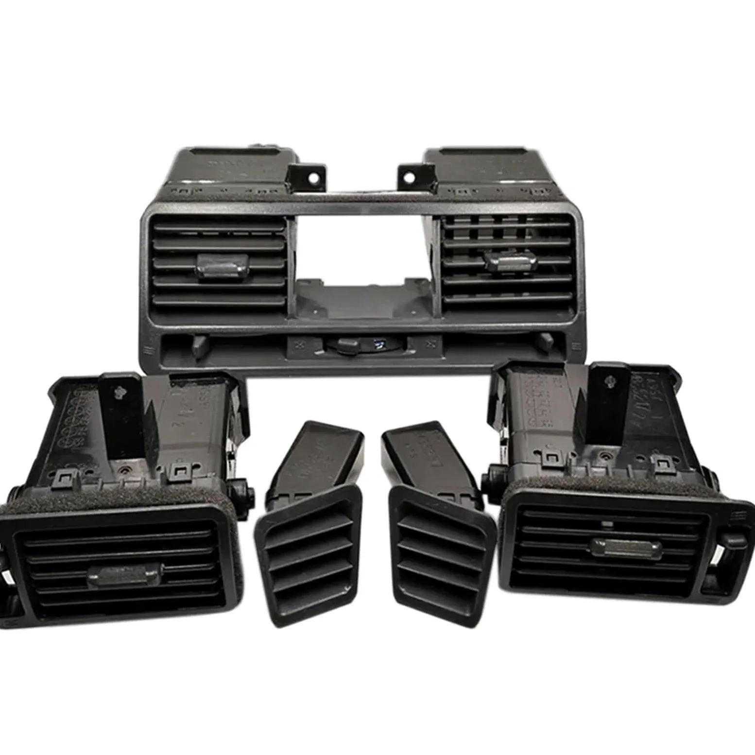 Kratka nawiewu klimatyzacji MR308038 MB775266 MB775271 MB775272 Pasuje do panelu wylotowego klimatyzacji Pasuje do Mitsubishi Pajero Montero Deska rozdzielcza kratka nawiewu(Set of 5pcs)