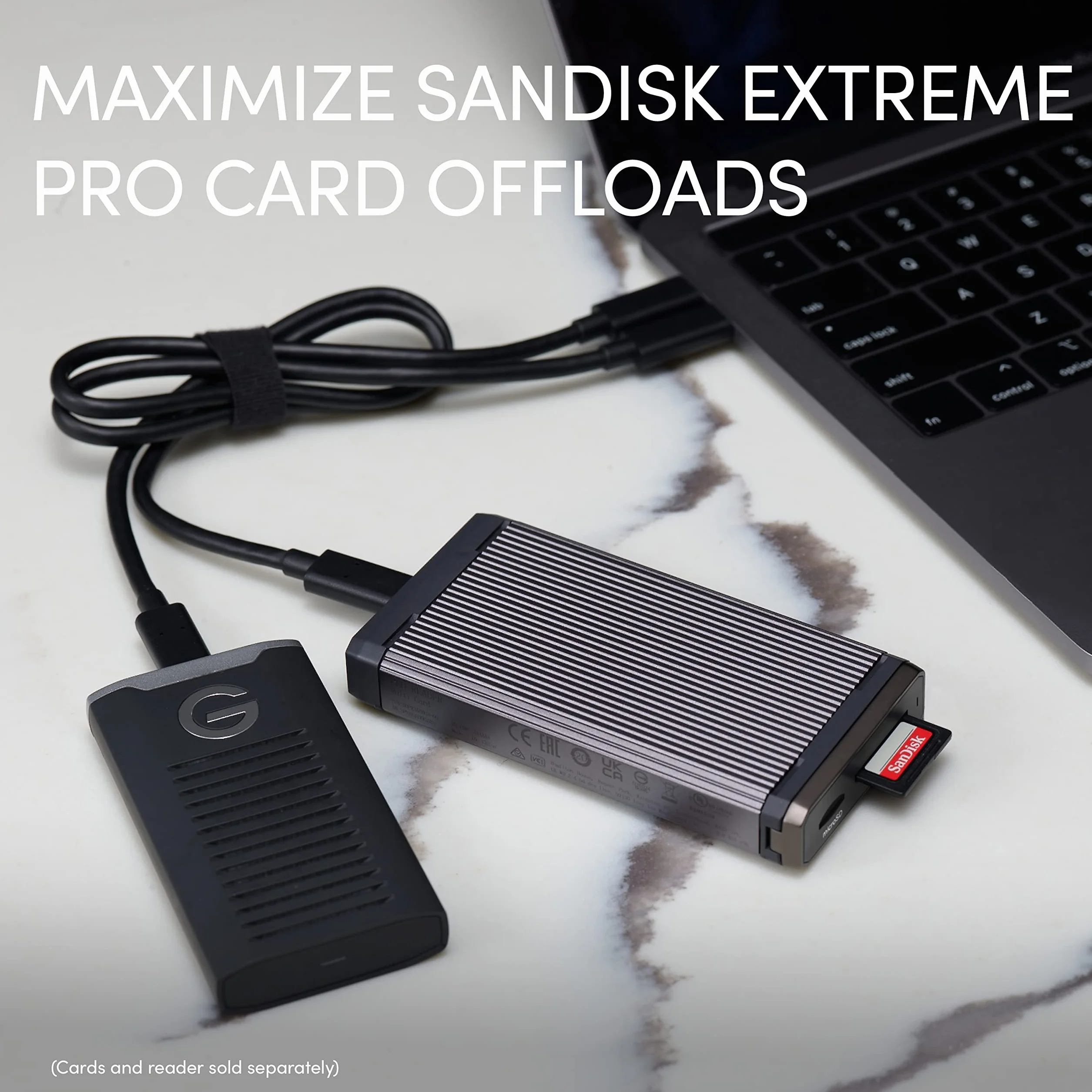 SanDisk Professional PRO-READER czytnik kart SD i microSD do 2000 MB/s