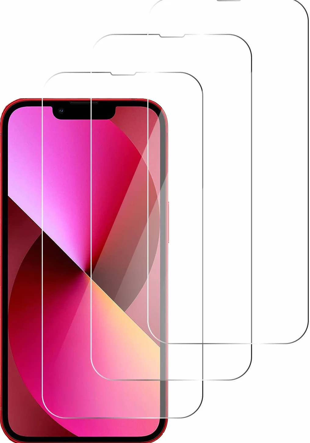 Ochraniacz ekranu do iPhone 13 / iPhone 13 Pro szkło hartowane 3 sztuki