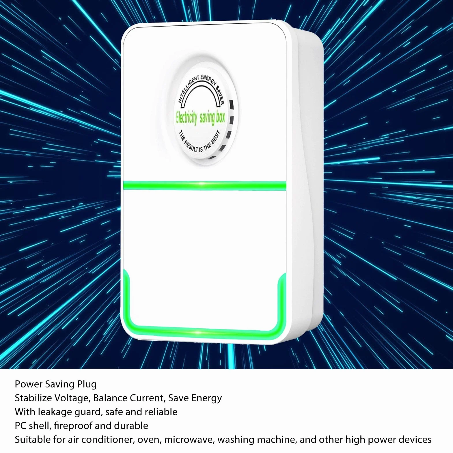 3 Szt. Urządzenie Oszczędzające Energię, Oszczędność Energii Power Saver, Inteligentne Oszczędzanie Energii do Domowych Urządzeń Elektrycznych 90‑250V, Lodówki | Klimatyzatory