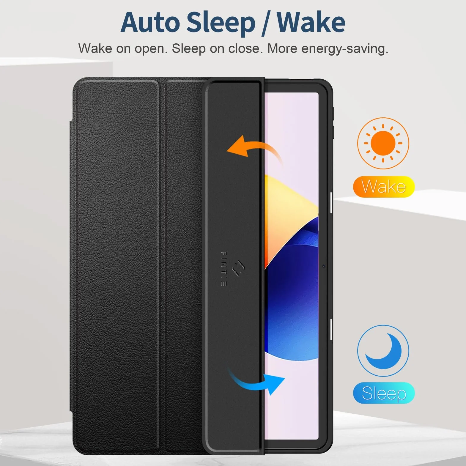 Fintie Etui Ochronne do Redmi Pad 2 Pro 12,1" 2025 z Uchwytem na Długopis TPU