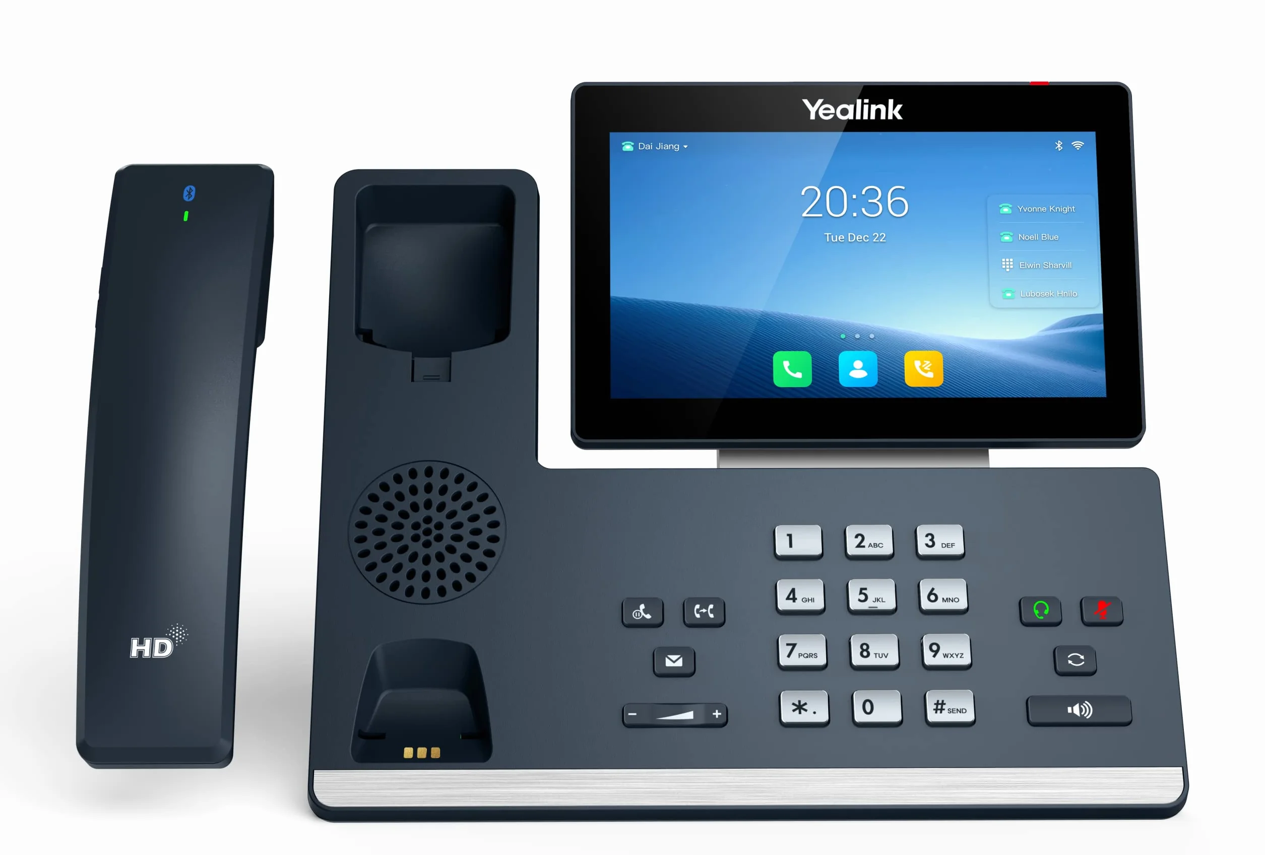 Yealink SIP-T58WPro Telefon Stacjonarny, Czarny, Wyświetlacz 1024 x 600