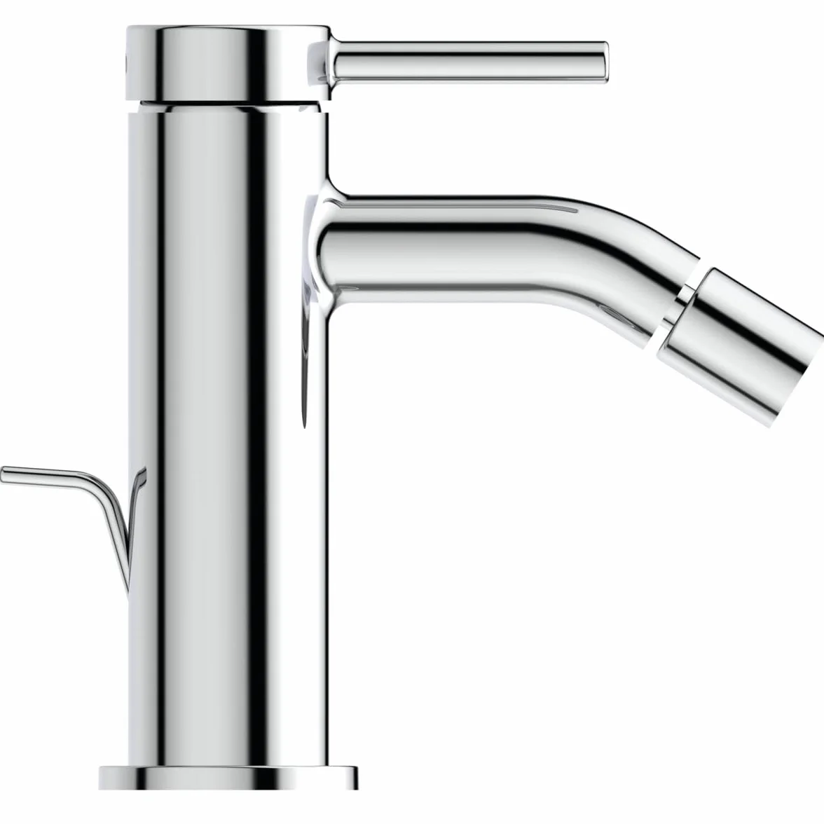 Ideal Standard Ceraline bateria jednouchwytowa bidet z wkładem FirmaFlow z drążkiem sterującym i końcówką Easyfix, chromowana