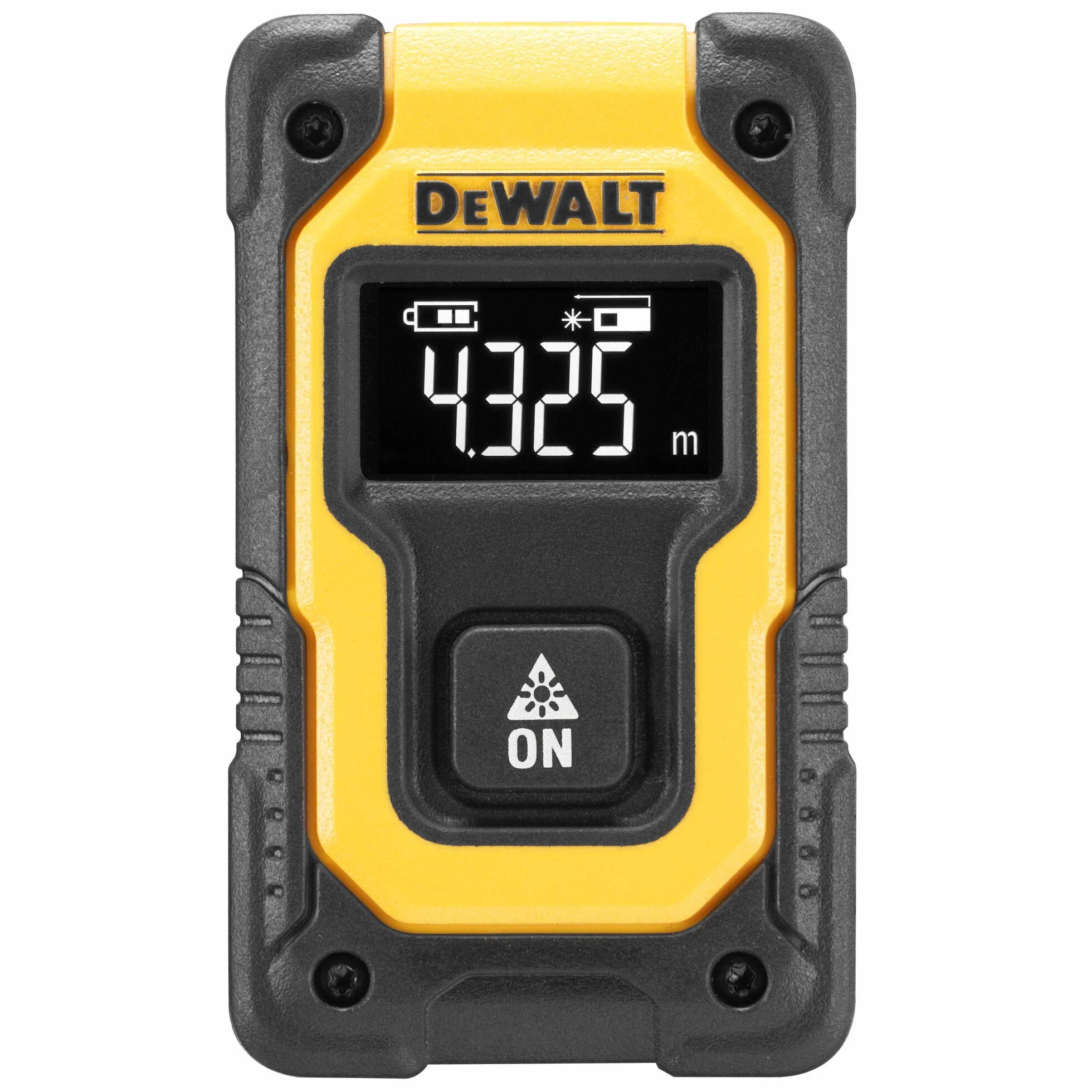 DEWALT laser kieszonkowy o zasięgu 16m. Tylko odległości, wielokolorowy